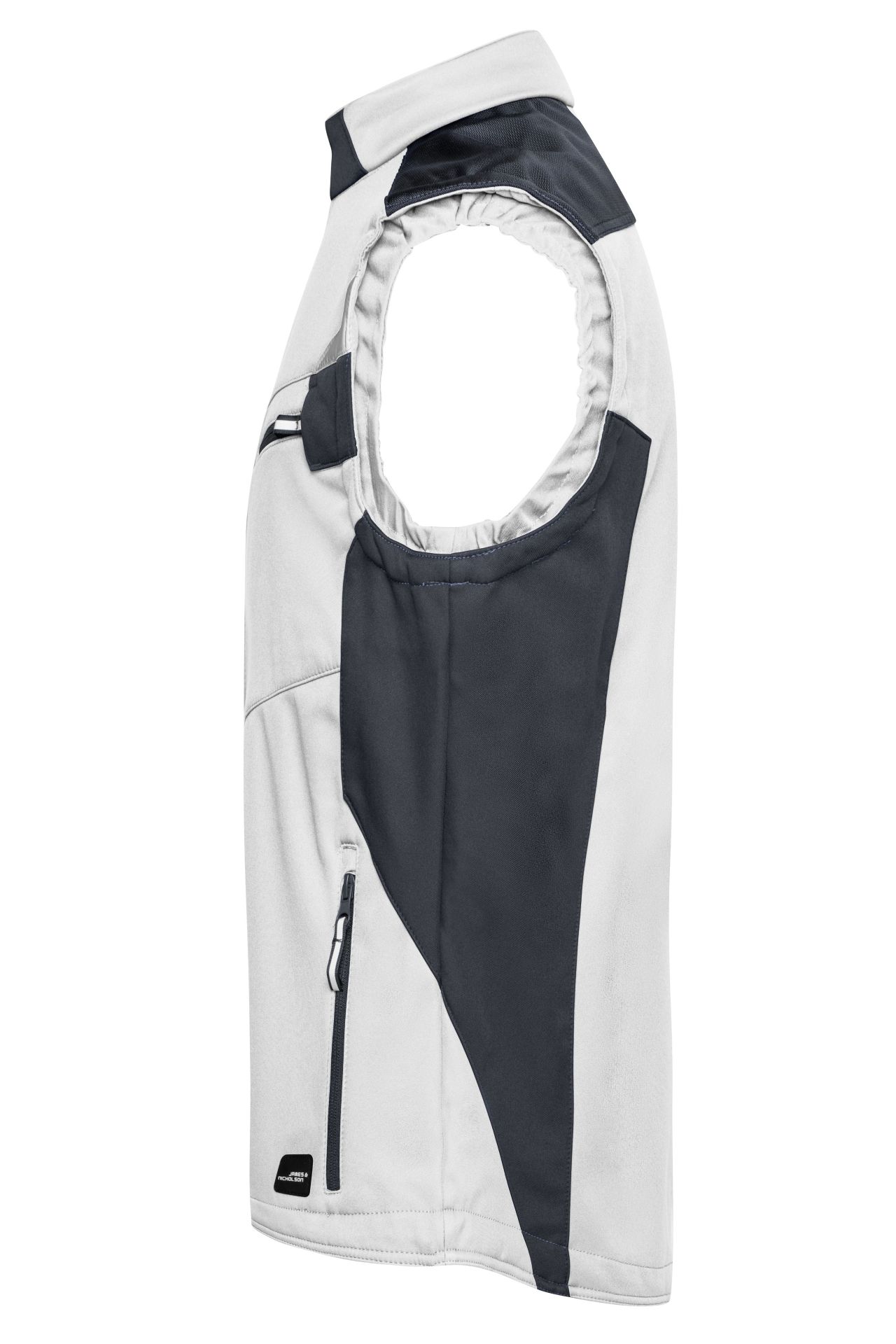 James & Nicholson JN845 – Funktionale Softshell-Arbeitsweste mit CORDURA®
