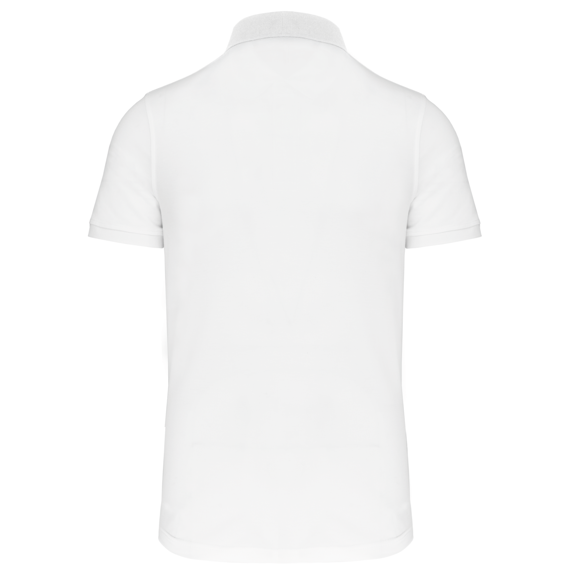 Kurzarm-Polohemd für Herren mit Druckknopfleiste am Kragen