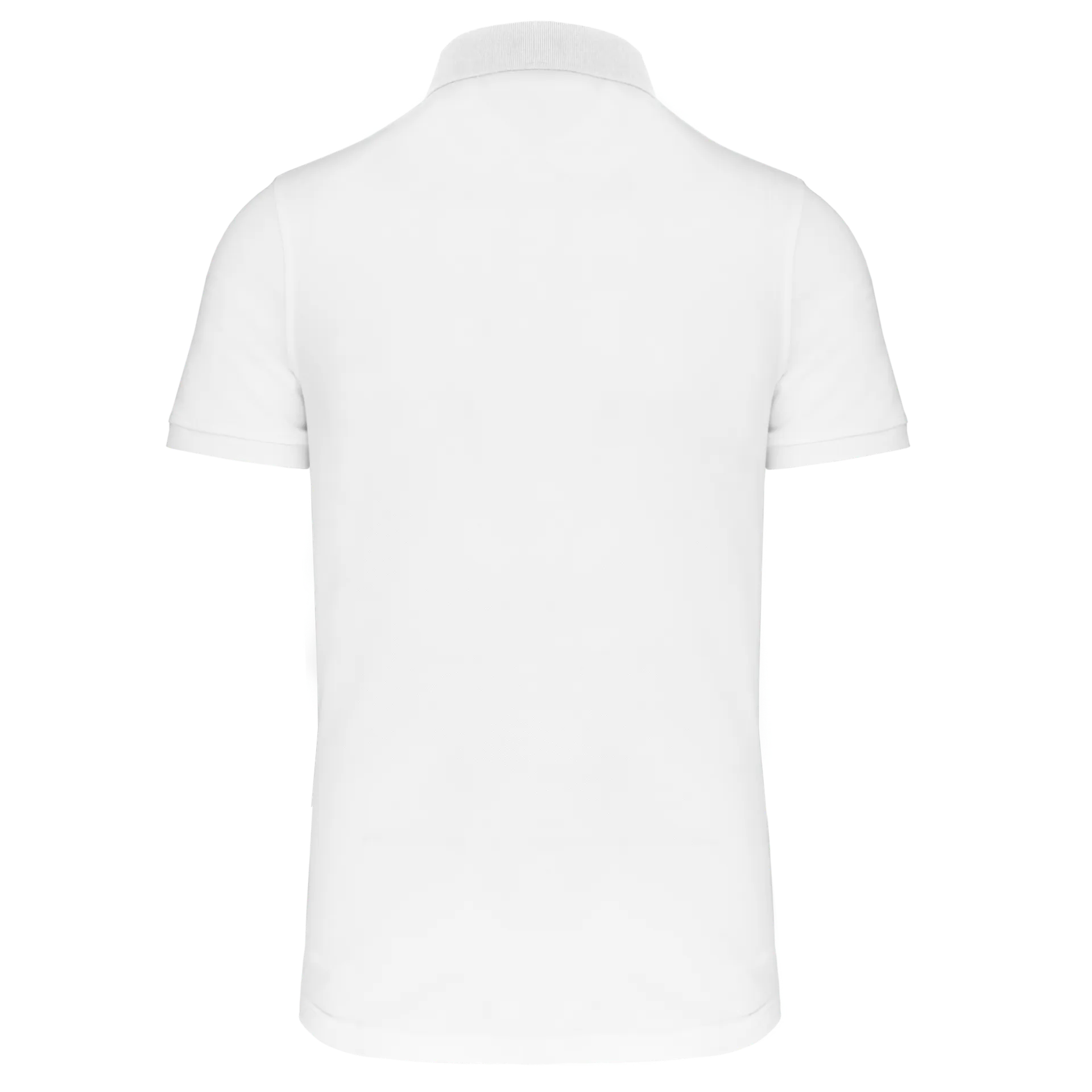 Kurzarm-Polohemd für Herren mit Druckknopfleiste am Kragen