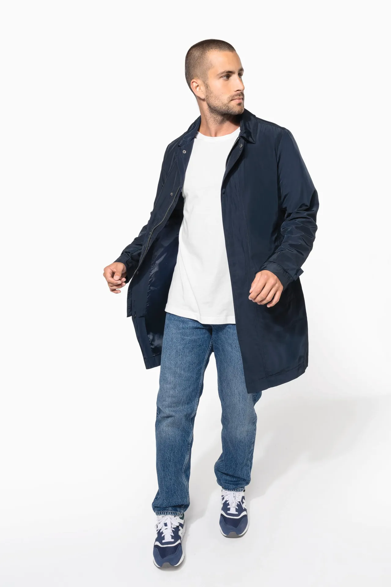 Leichter Herren-Trenchcoat