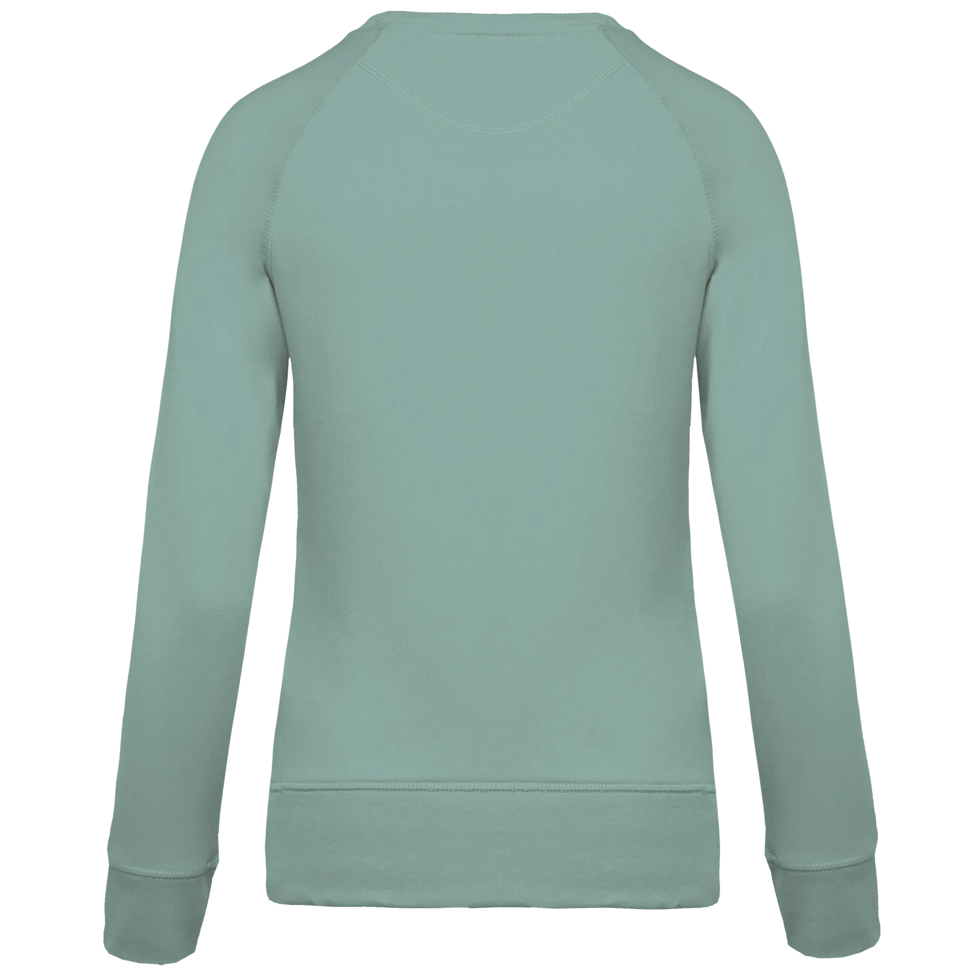 Damen Sweatshirt BIO-BAUMWOLLE Rundhalsausschnitt Raglanärmel