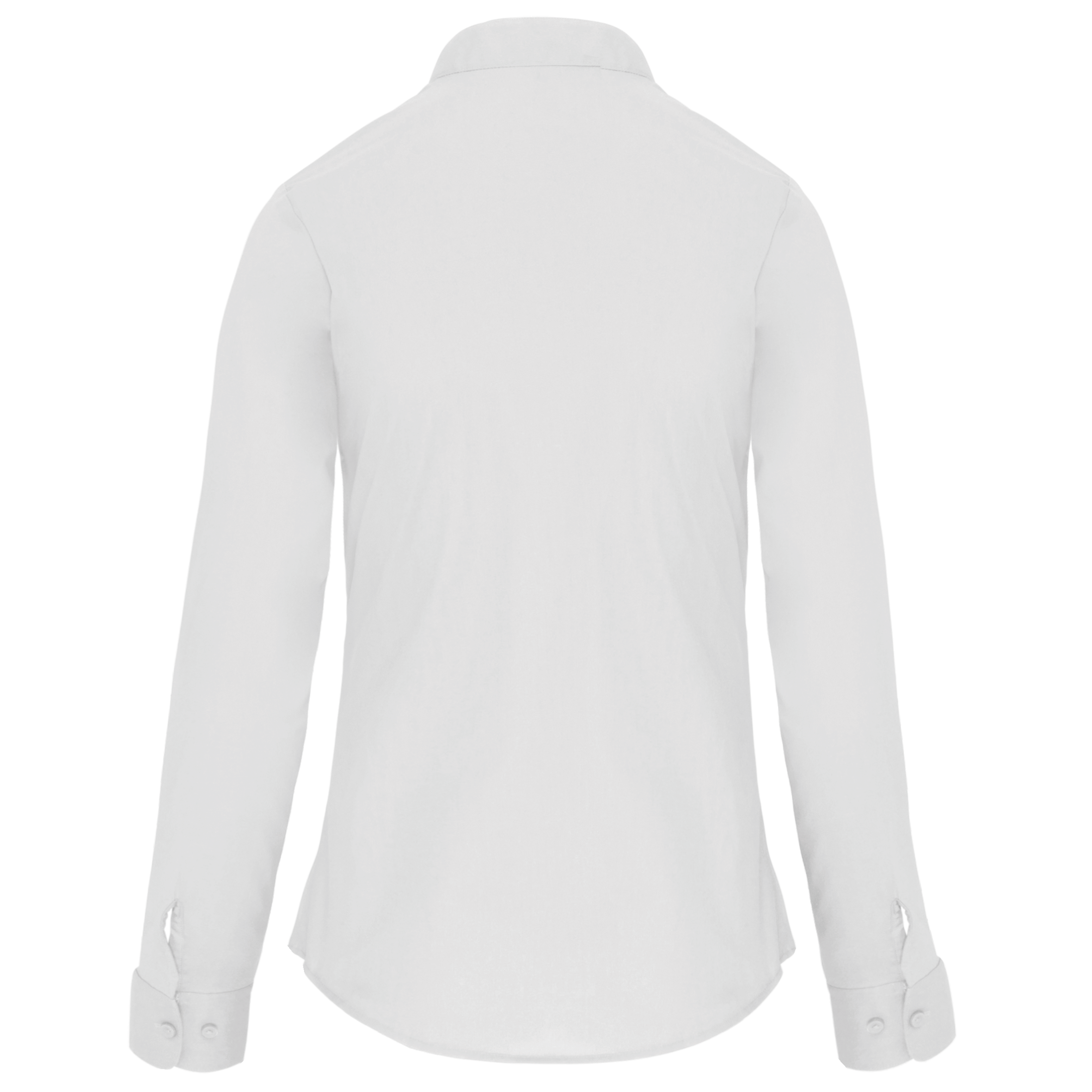 Damen hemdbluse mao-kragen langarm