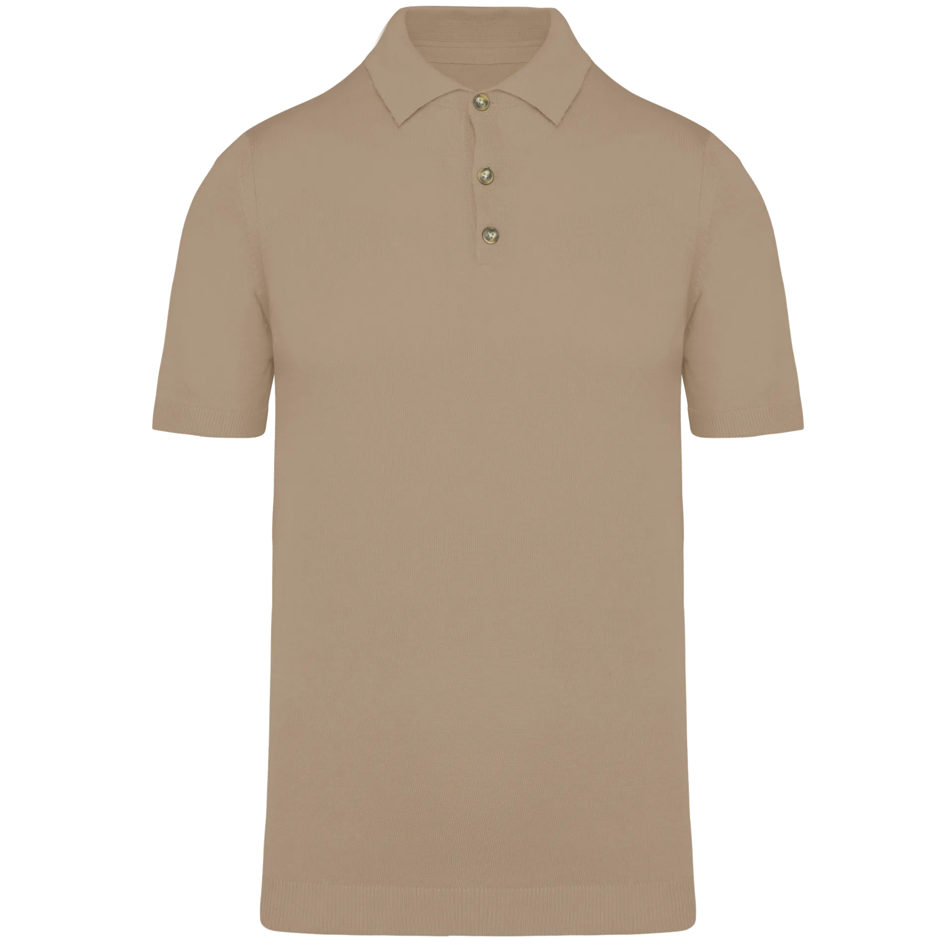 Umweltfreundliches Herren-Polohemd aus Strick