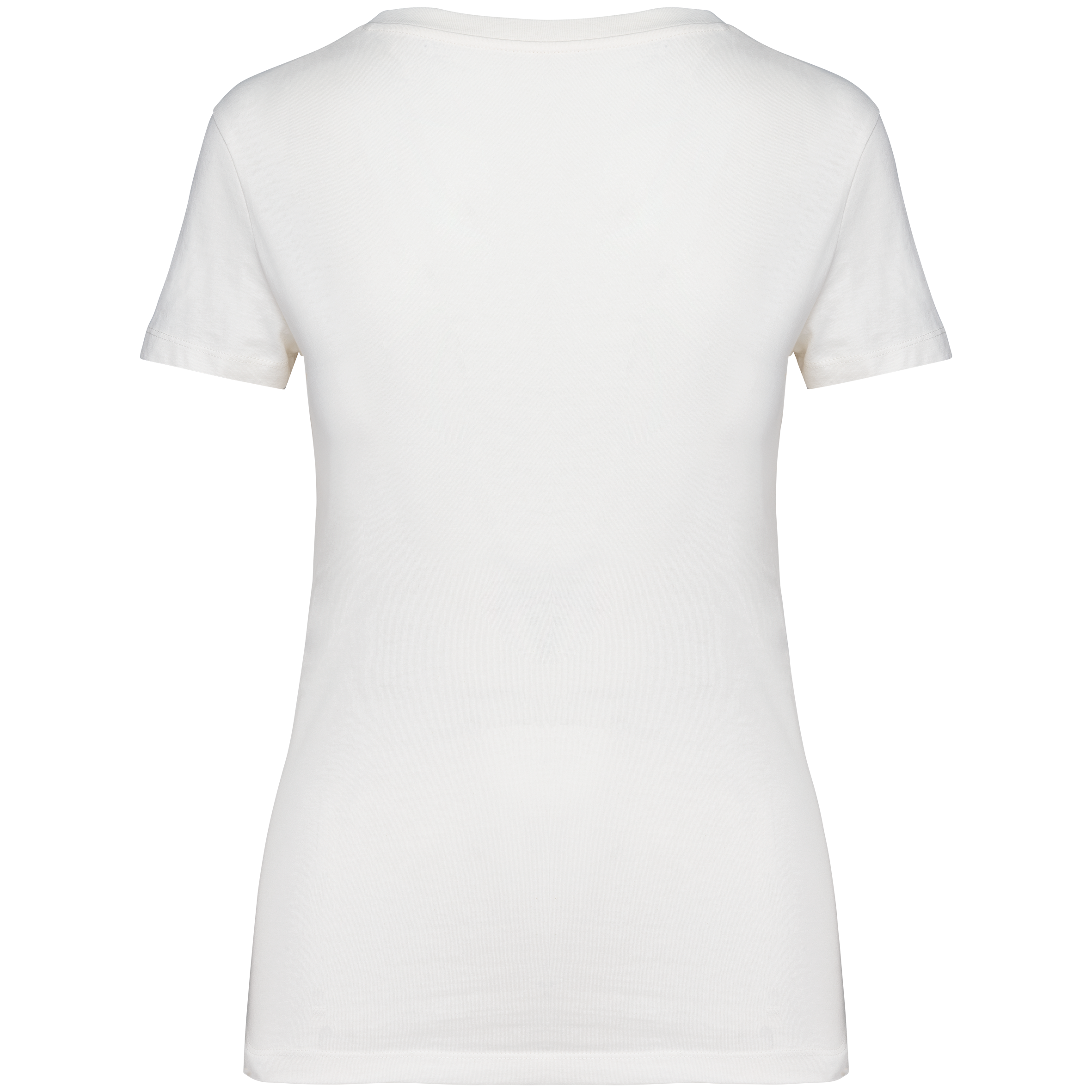 Damen Umweltfreundliches T-Shirt mit V-Ausschnitt