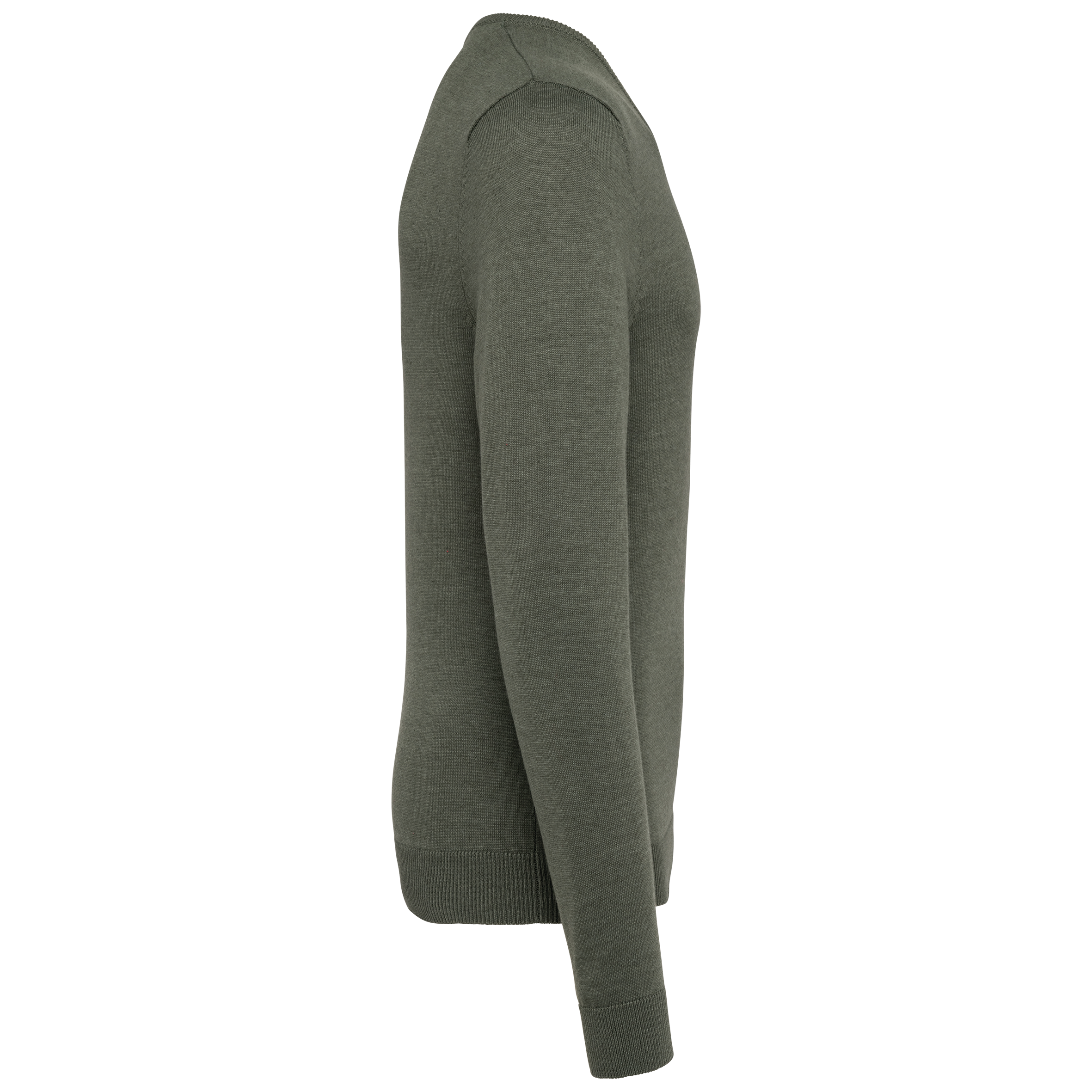 Herrenpullover mit V-Ausschnitt