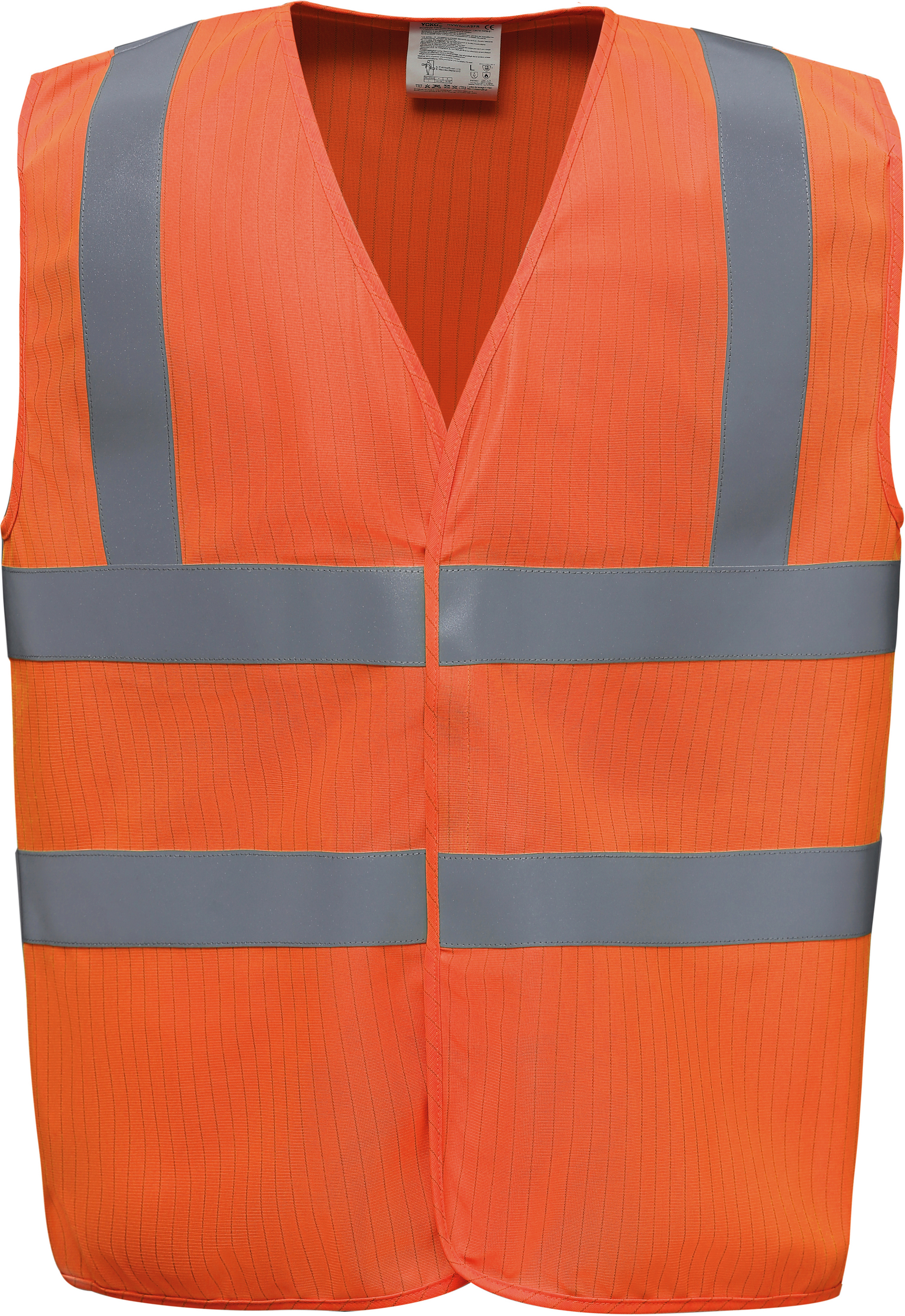 High visibility, anti-static and flame retardant waiscoast