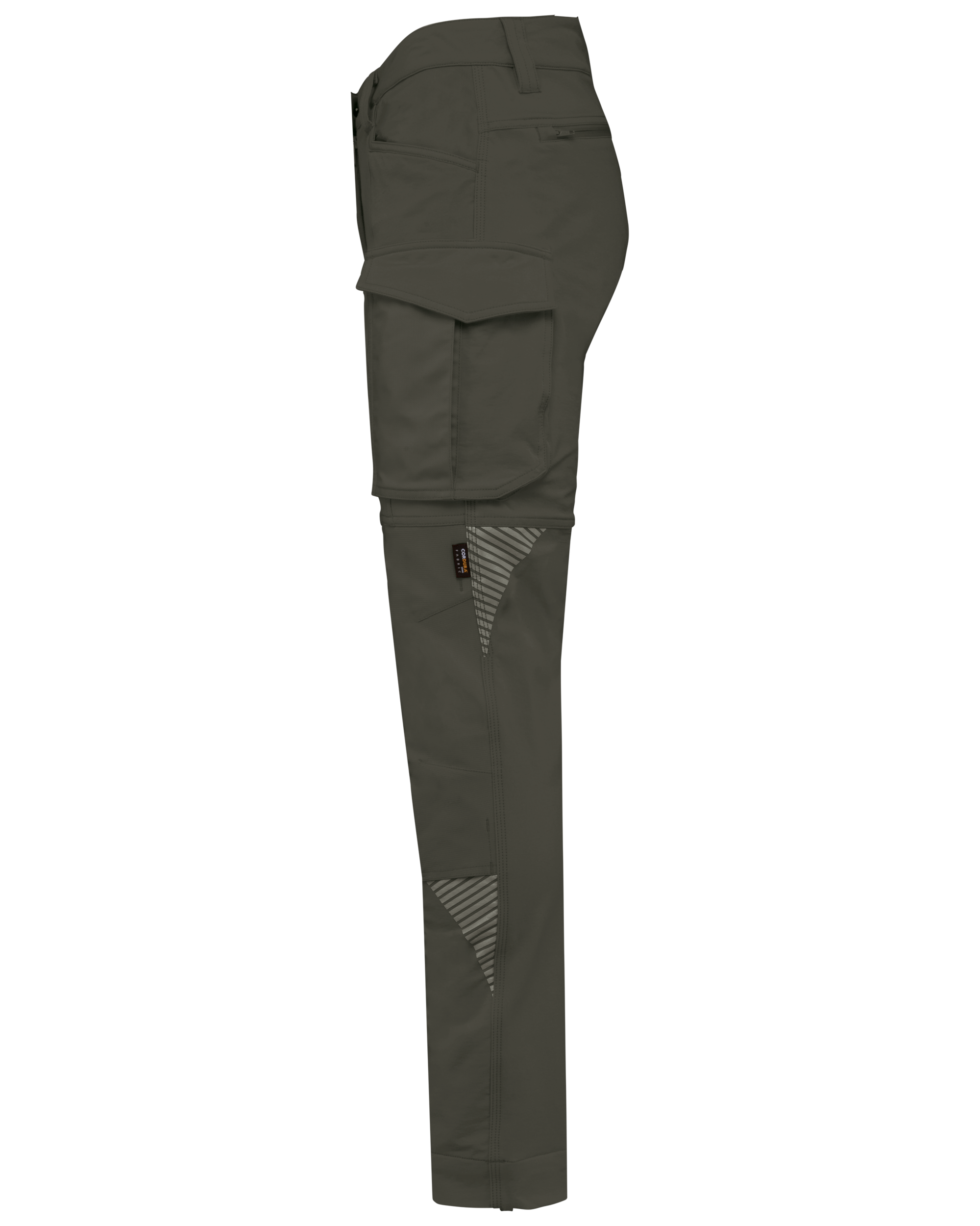 Leichte Stretchhose mit mehreren Taschen aus recyceltem Material