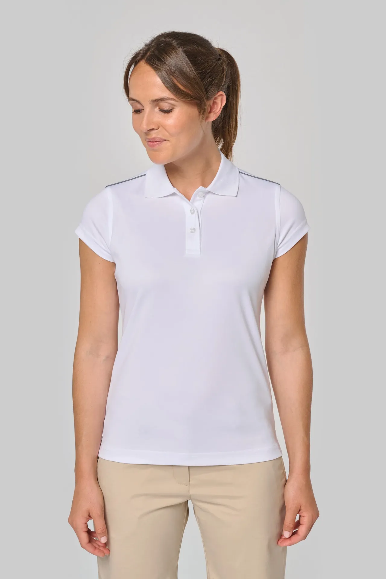 Kurzarm Damen Polo Quick Dry