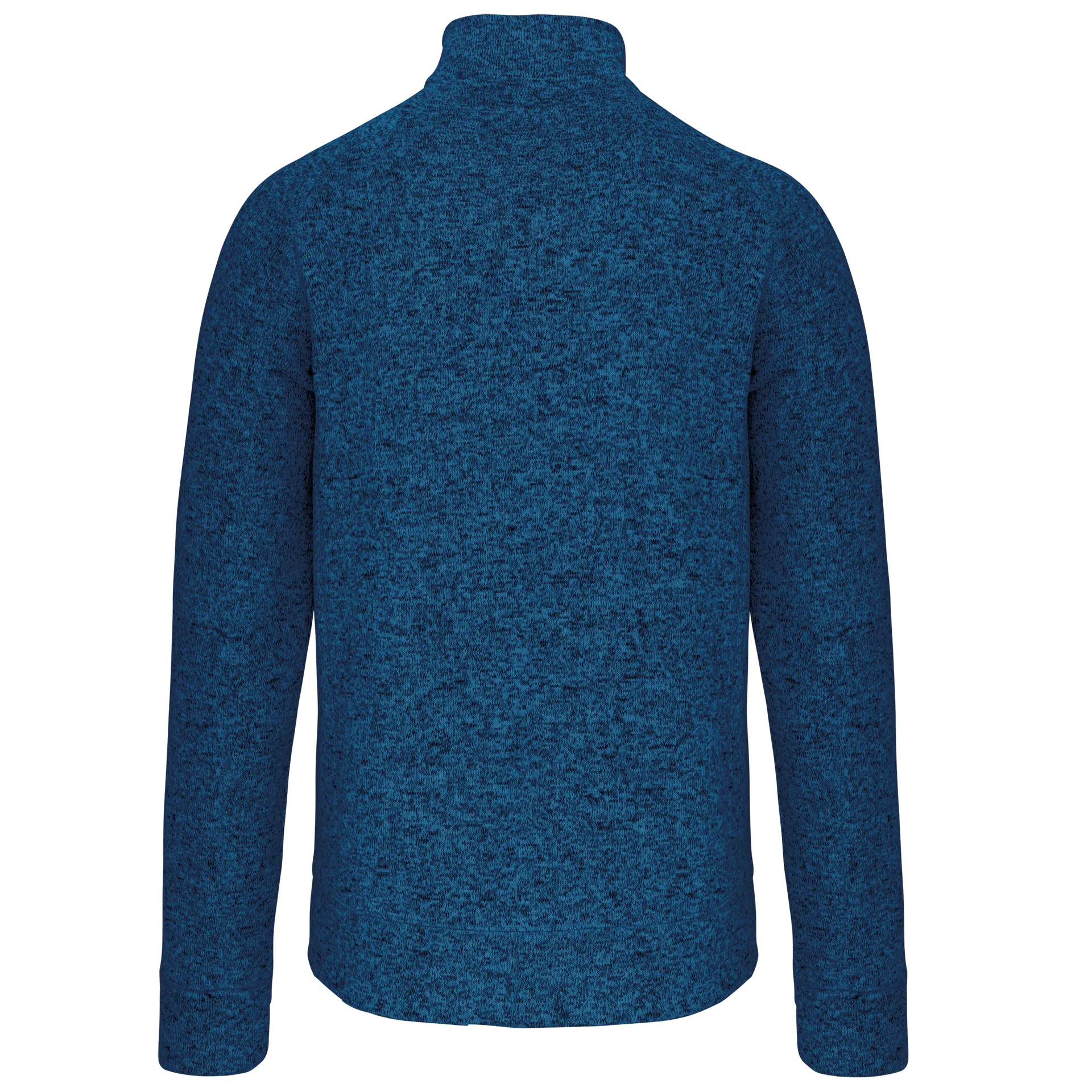 Herren-Weste mit Reißverschluss, aus Chiné