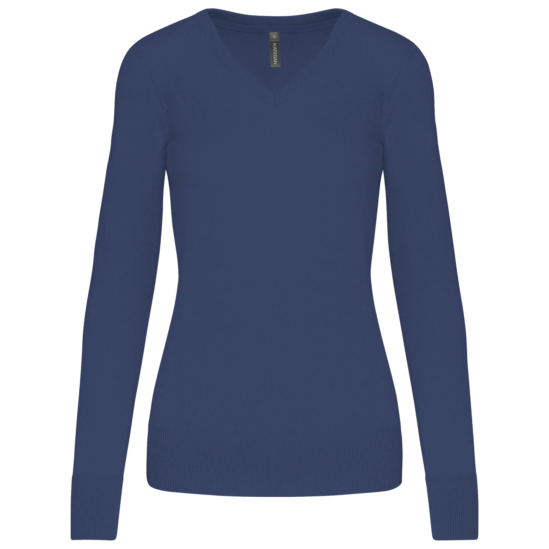 Damenpullover mit V-Ausschnitt