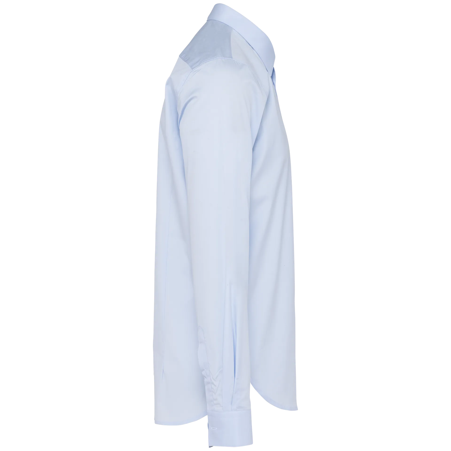 Popeline-Hemd für Herren mit langen Ärmeln