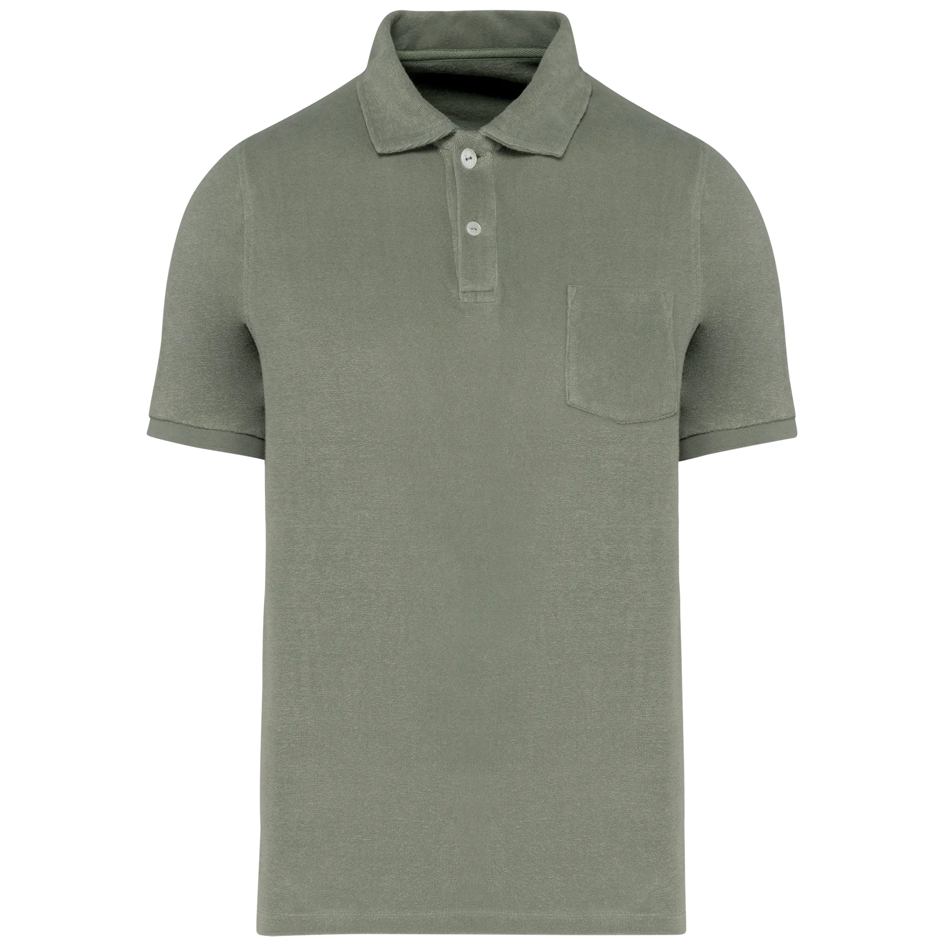 Umweltfreundliches Herren-Polohemd aus Frottee