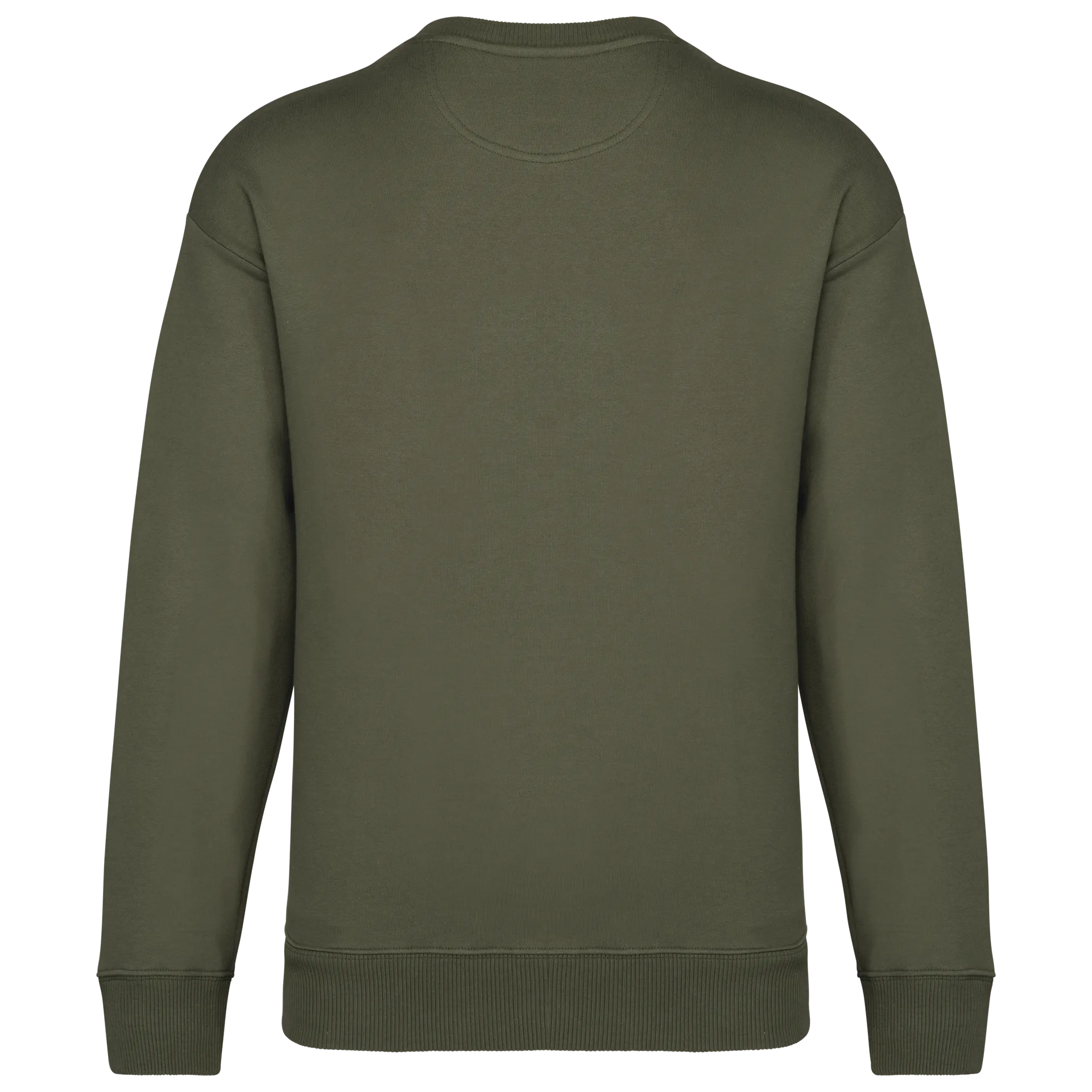 Umweltfreundliches Oversize Unisex-Sweatshirt mit Rundhalsausschnitt