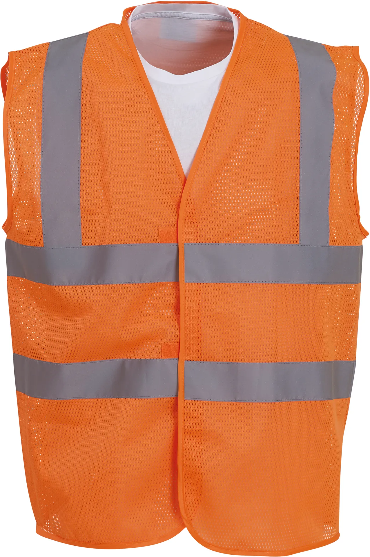 Hi-Vis recycled Open Mesh Waistcoat