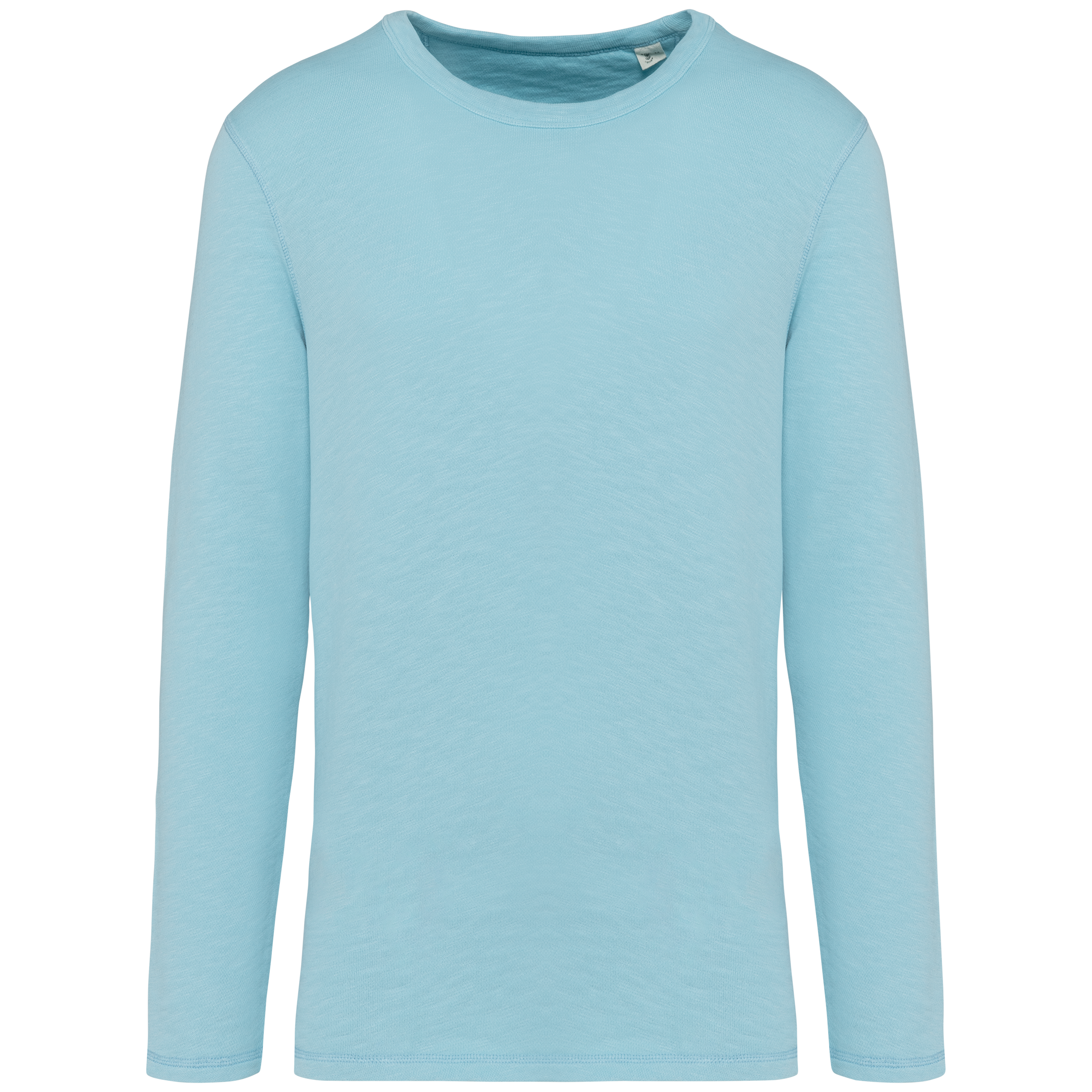 Ausgewaschenes umweltfreundliches Unisex Sweatshirt mit Rundhalsausschnitt aus French Terry
