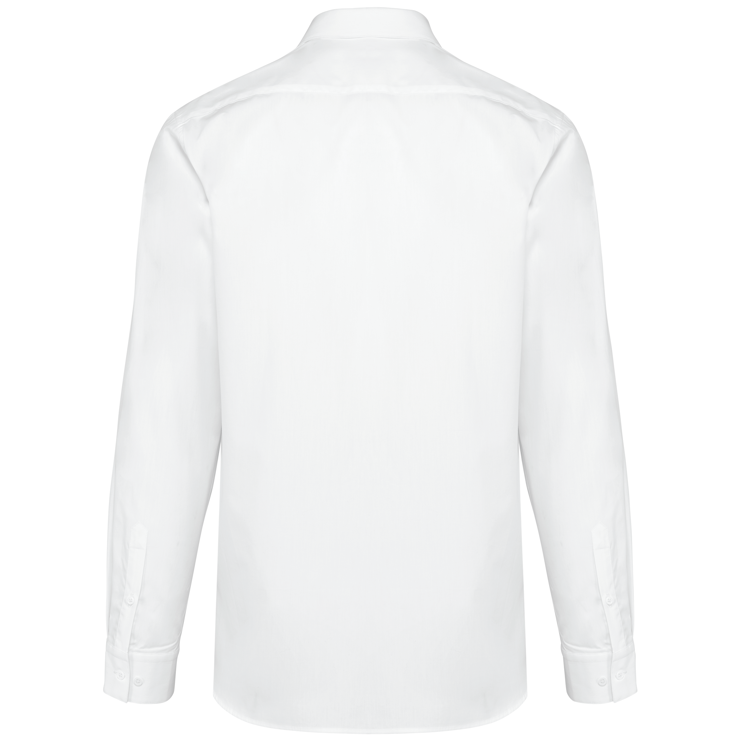 Oxford Pinpoint-Herrenhemd mit langen Ärmeln