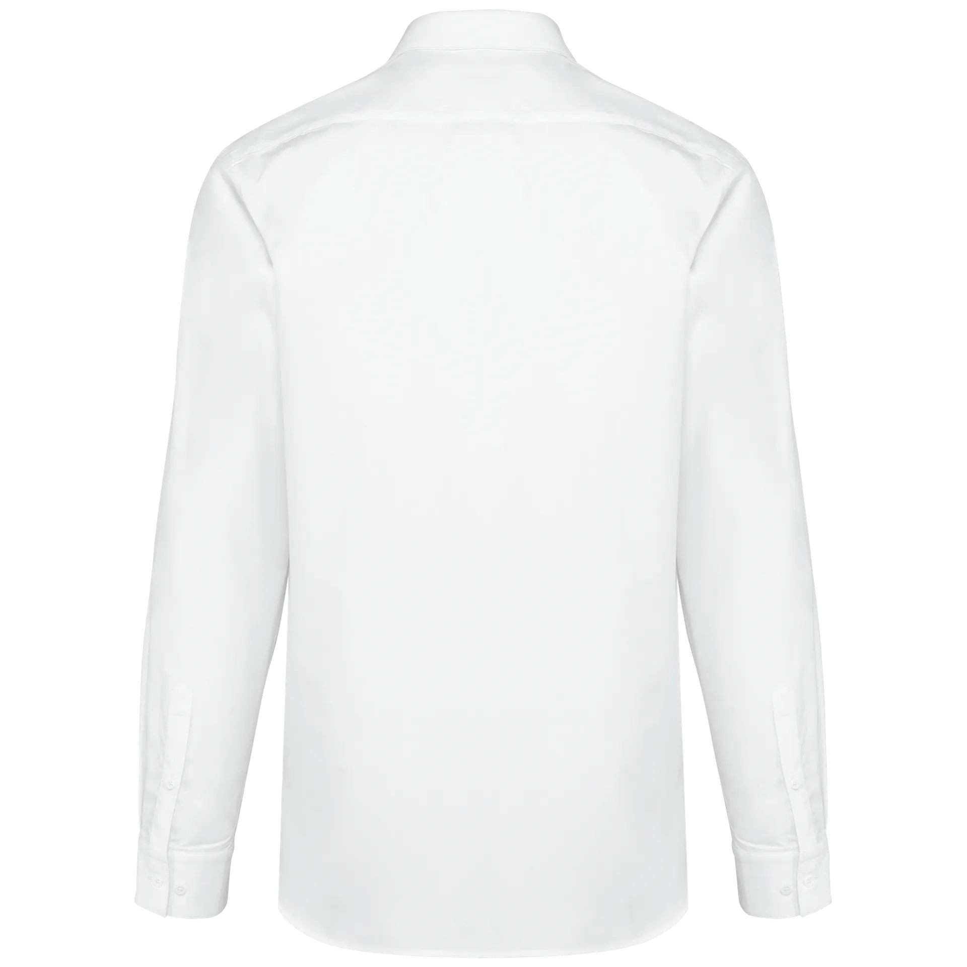 Oxford Pinpoint-Herrenhemd mit langen Ärmeln