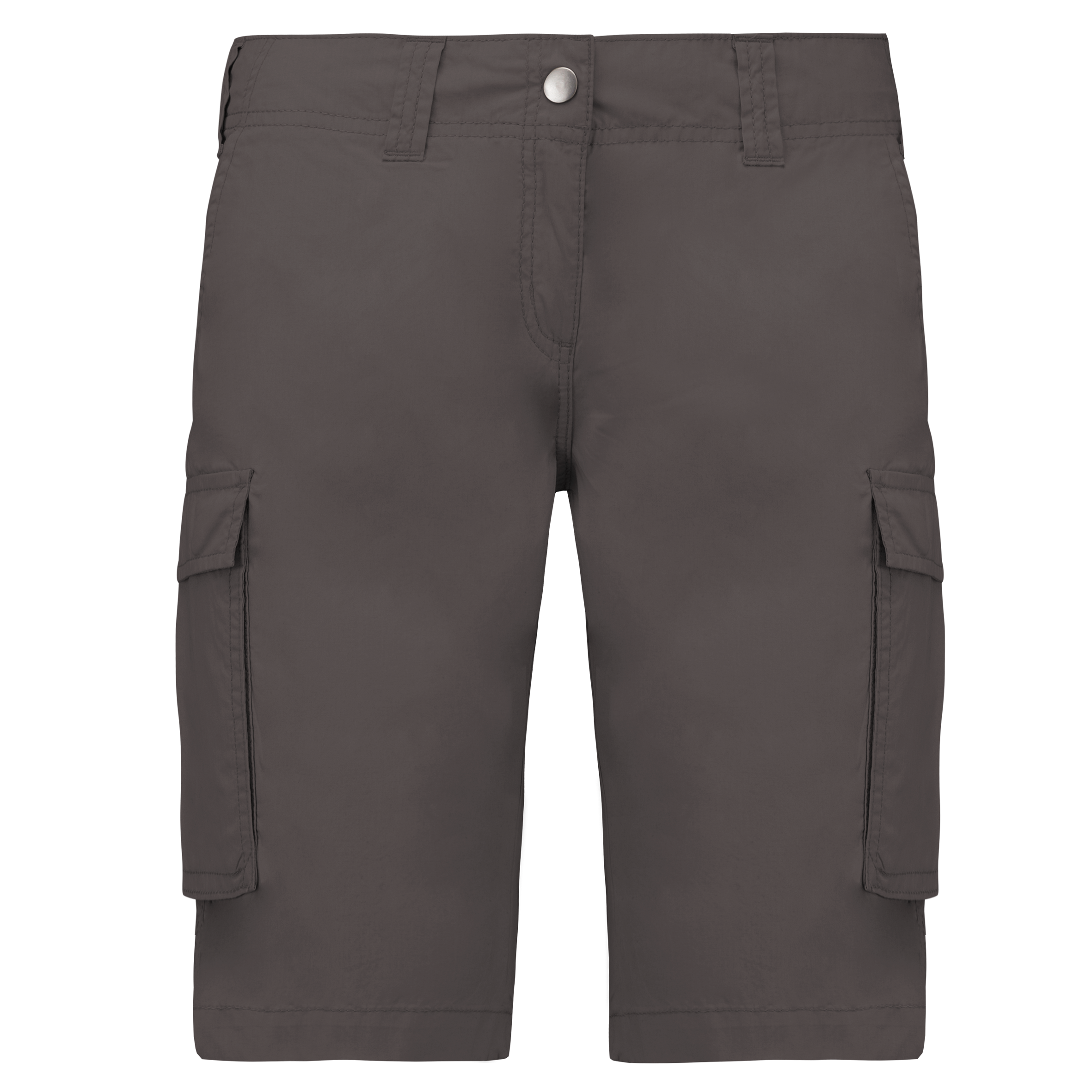 Leichte Bermuda-Shorts für Damen mit mehreren Taschen