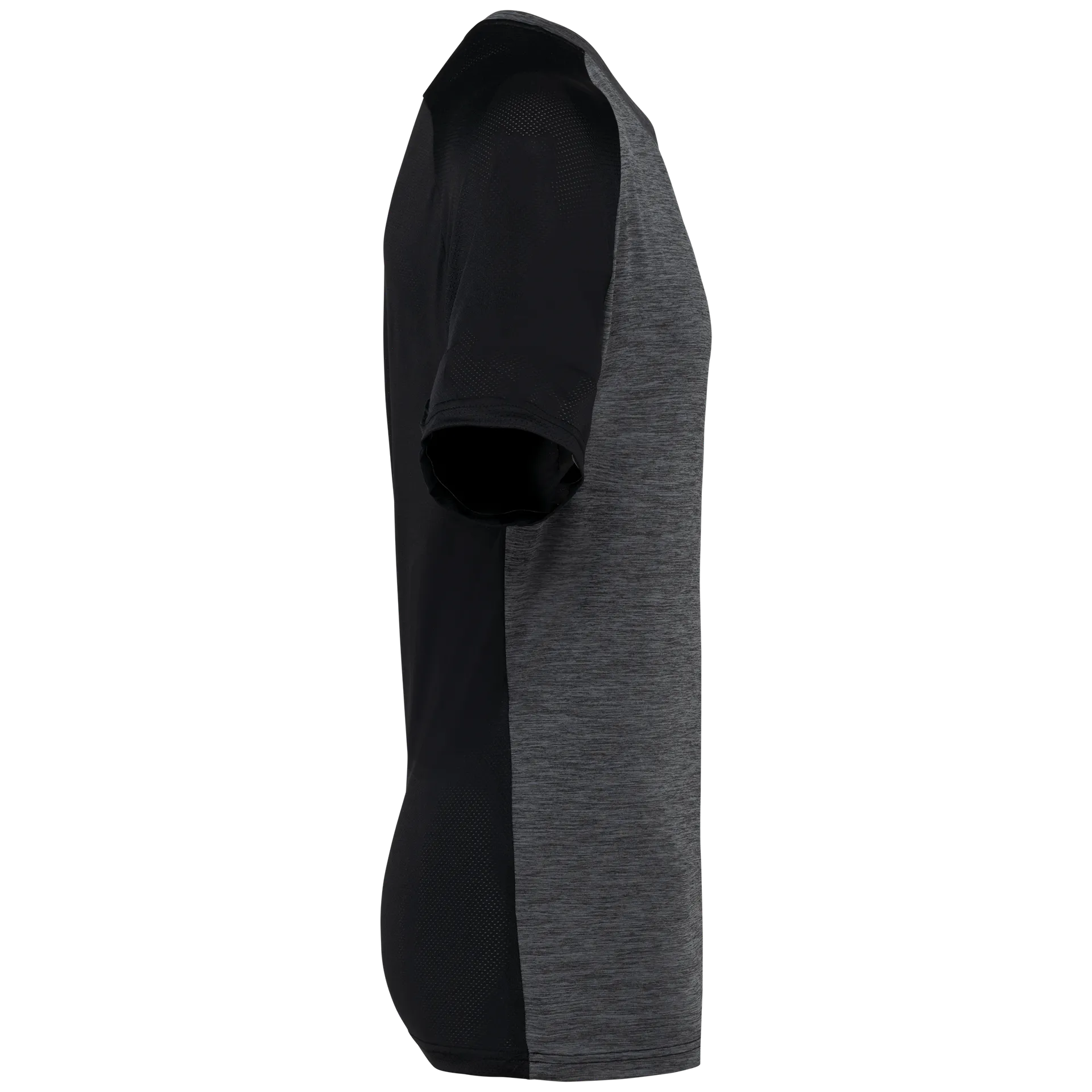 Zweifarbiges Padel Herren-T-Shirt mit Raglanärmeln