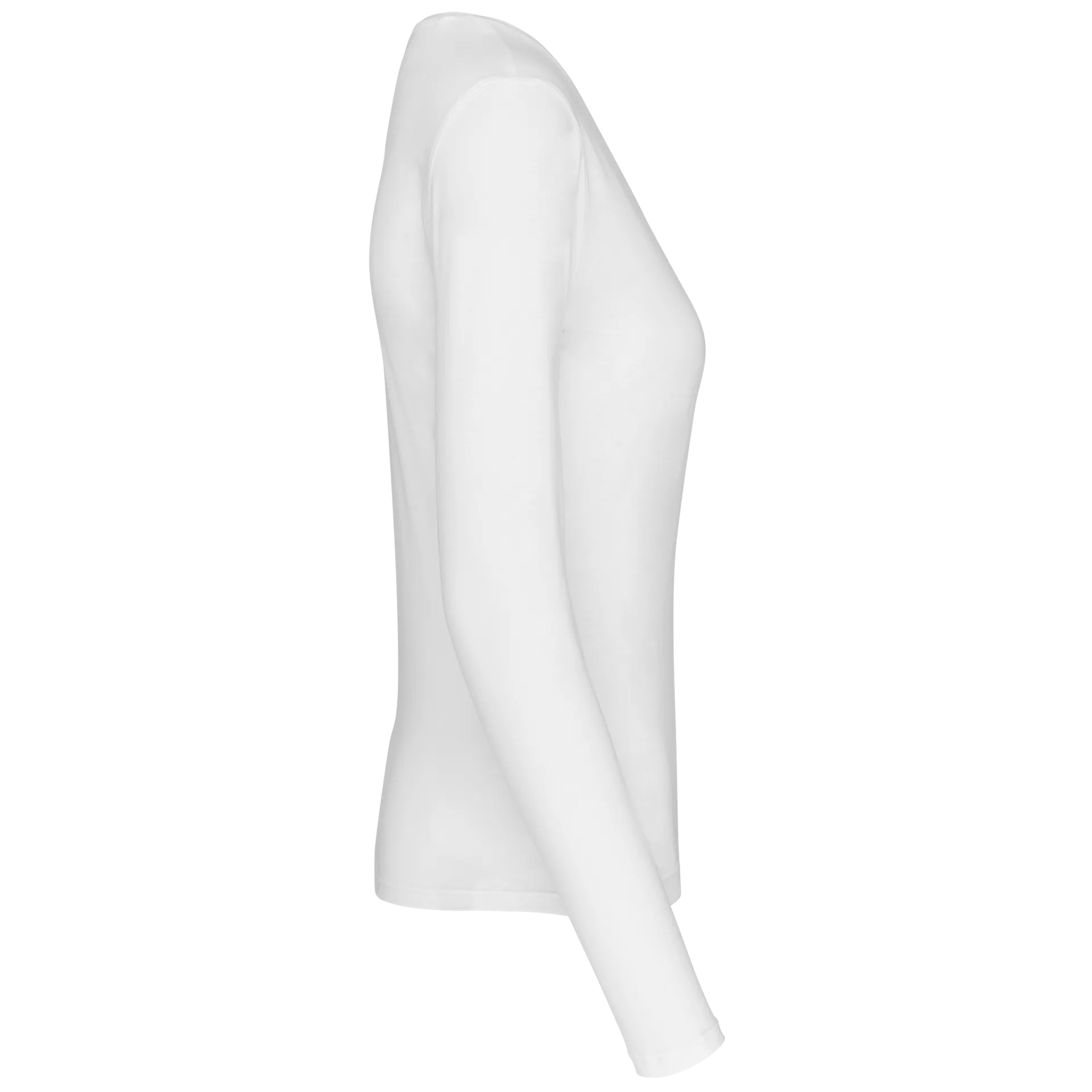 Damen-Langarmshirt mit V-Ausschnitt