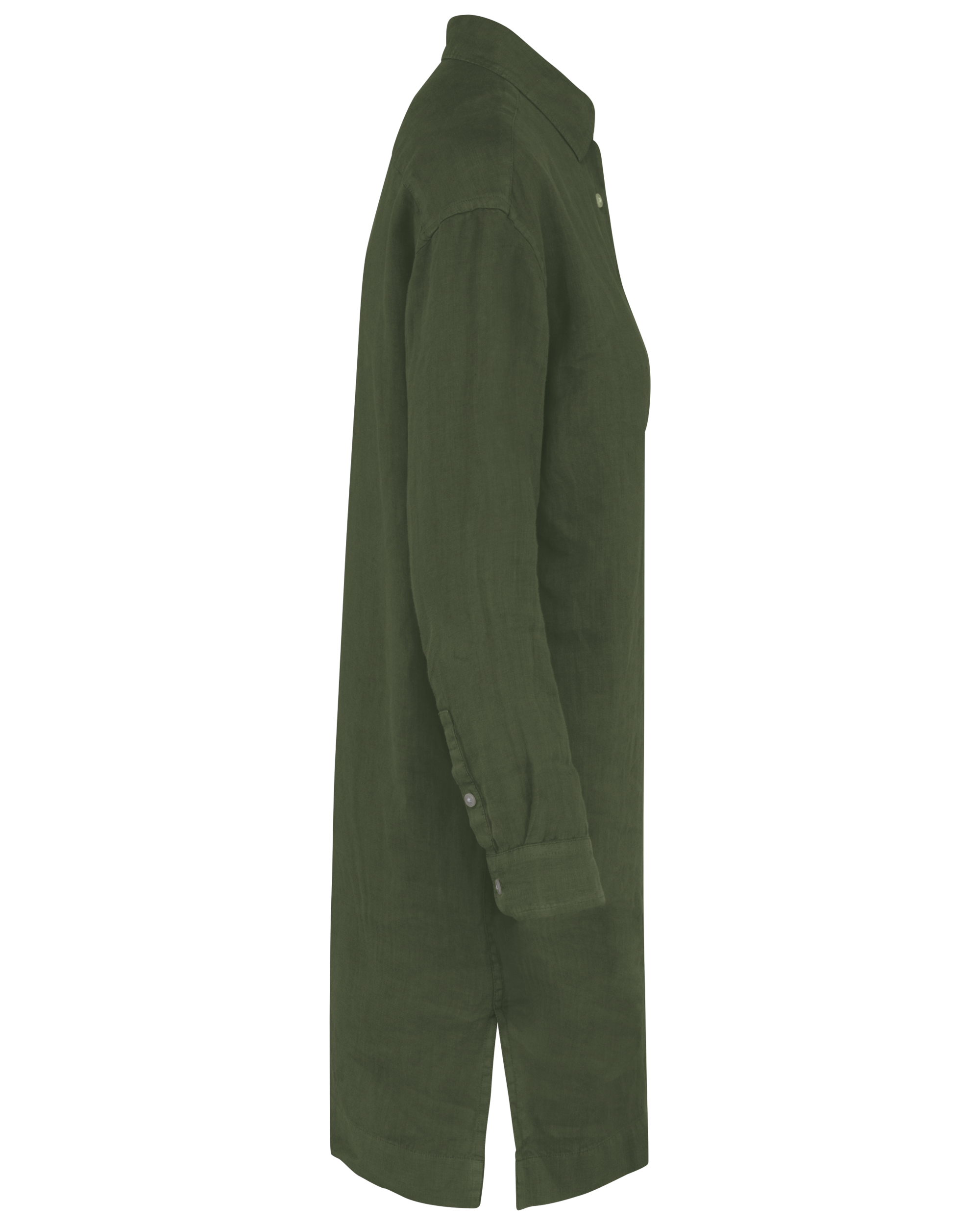 Hemdblusenkleid aus Leinen für Damen