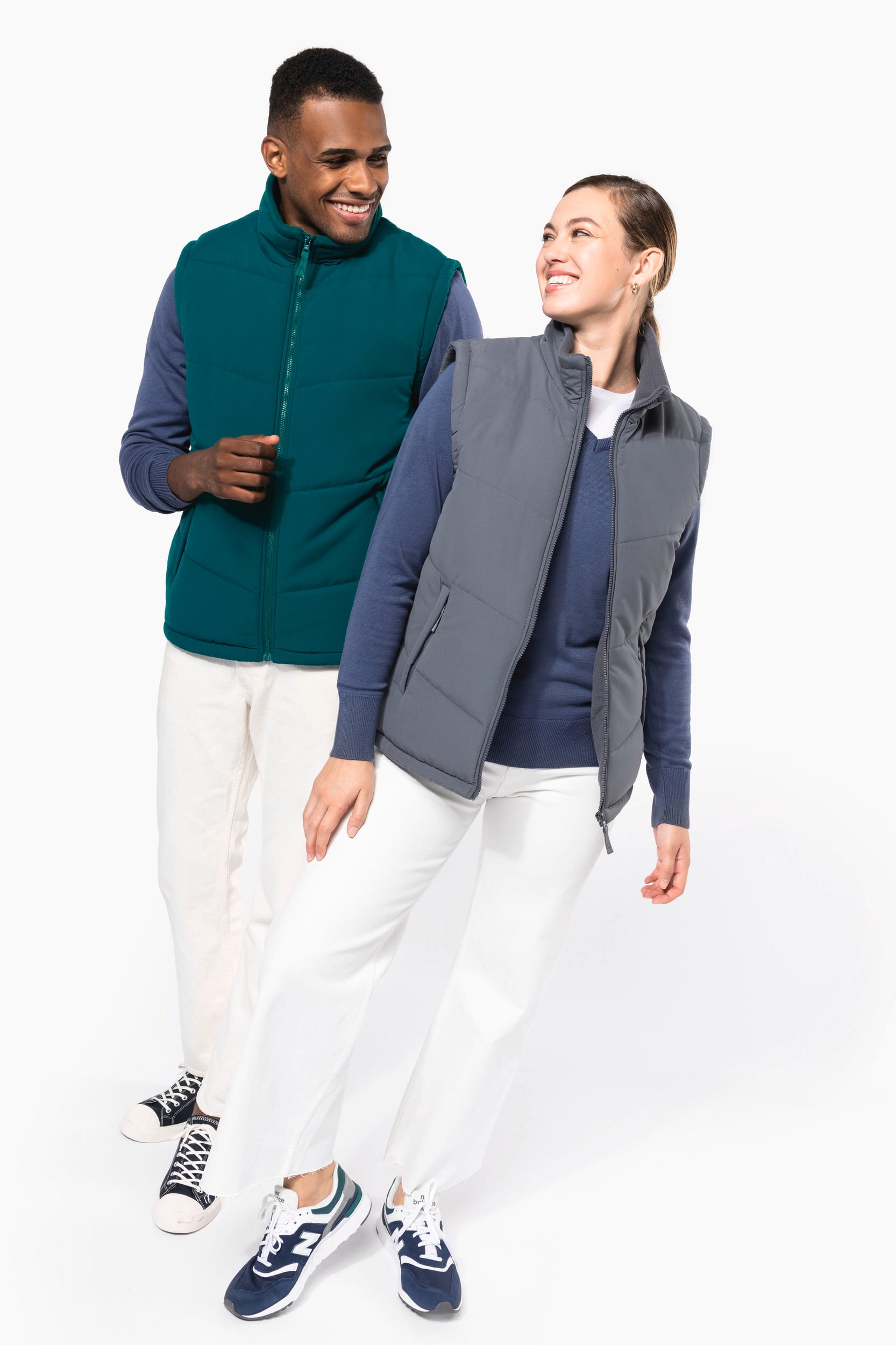 Bodywärmer mit Fleecefutter