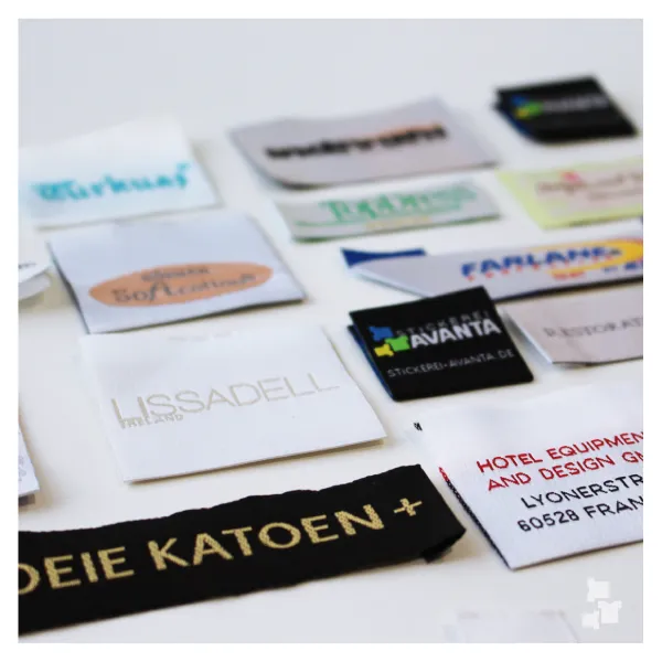 Satin Etiketten