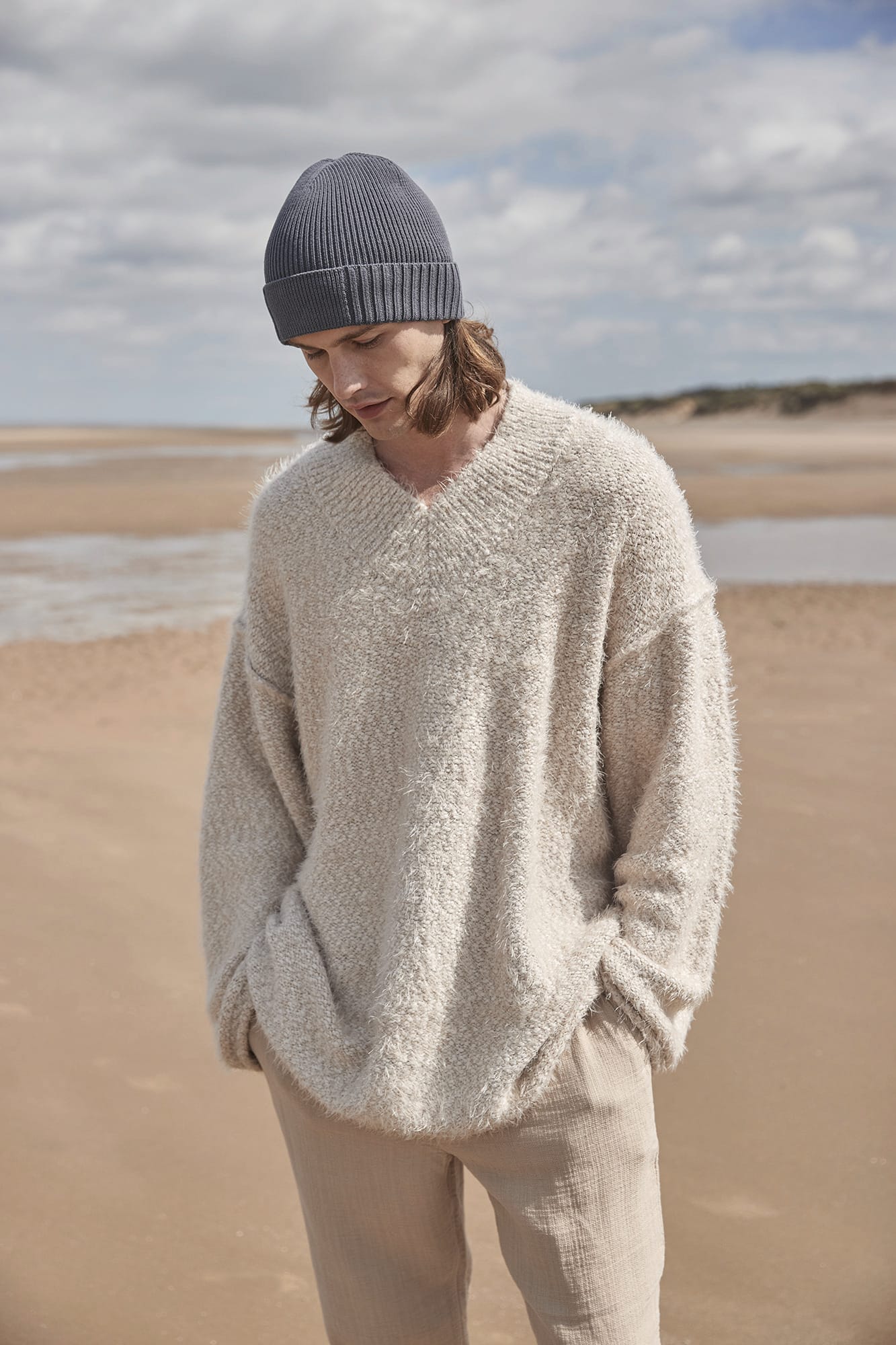 Mütze aus Bio-Baumwolle mit technischem Patch