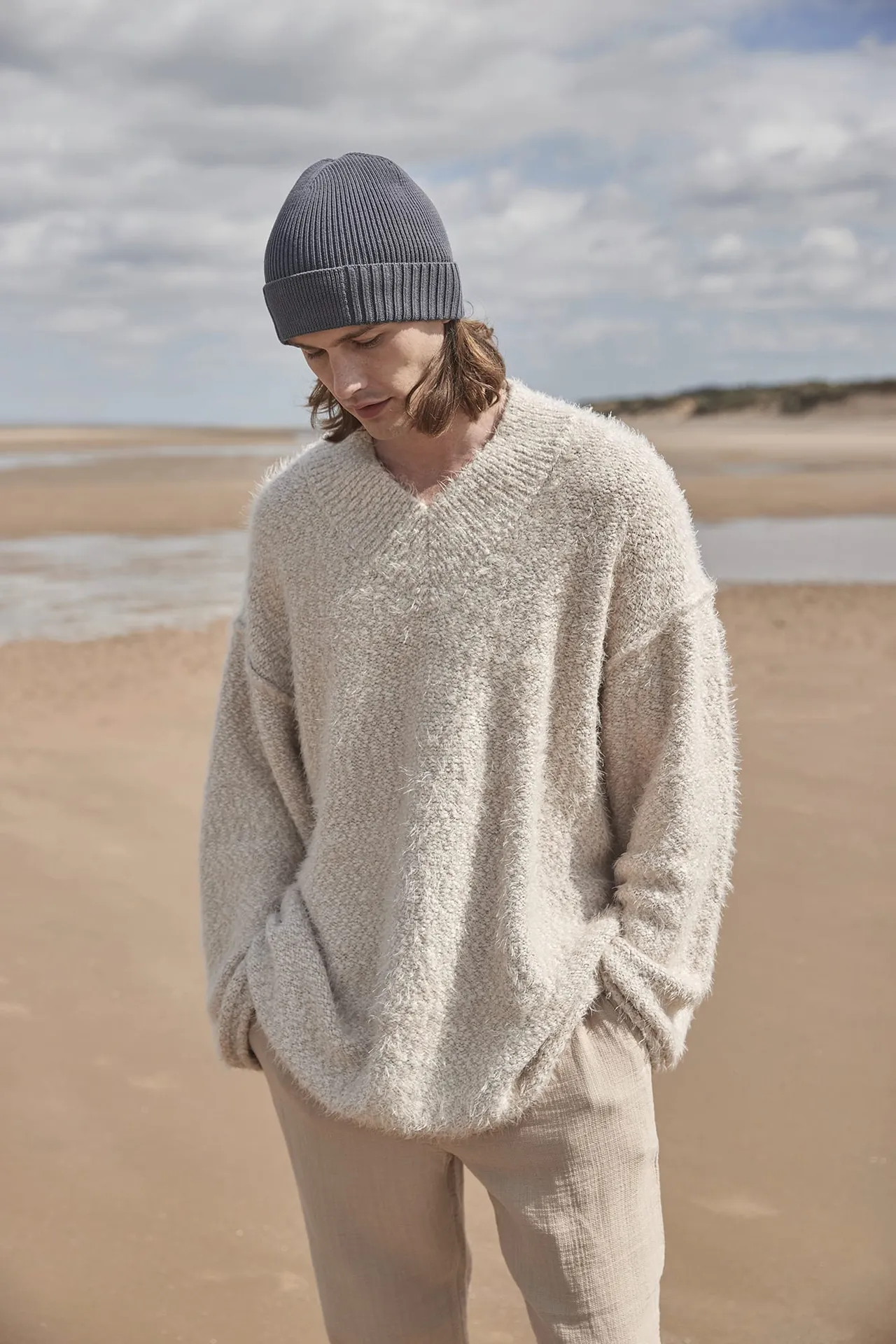 Mütze aus Bio-Baumwolle mit technischem Patch