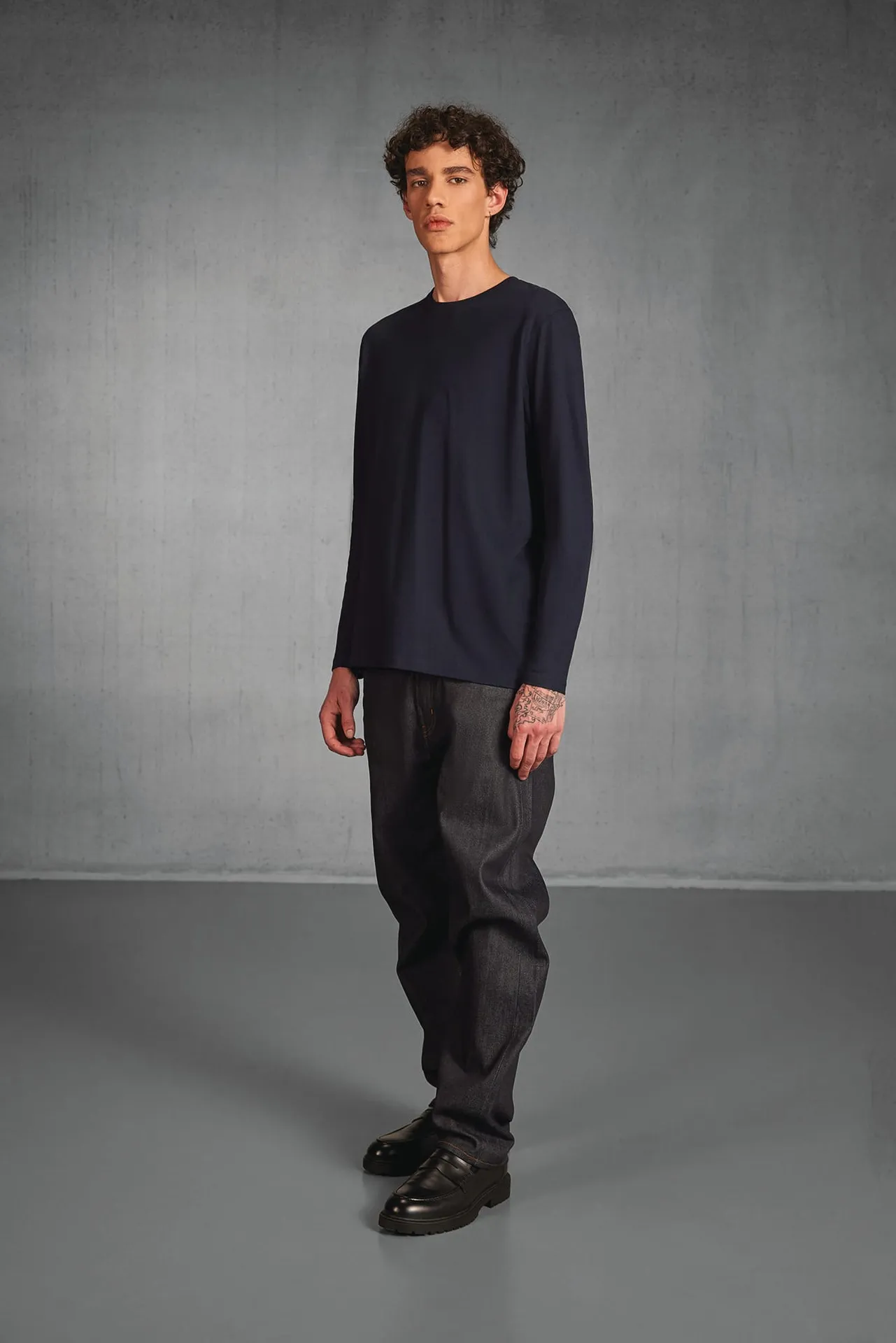 Herren-Langarmshirt #E190