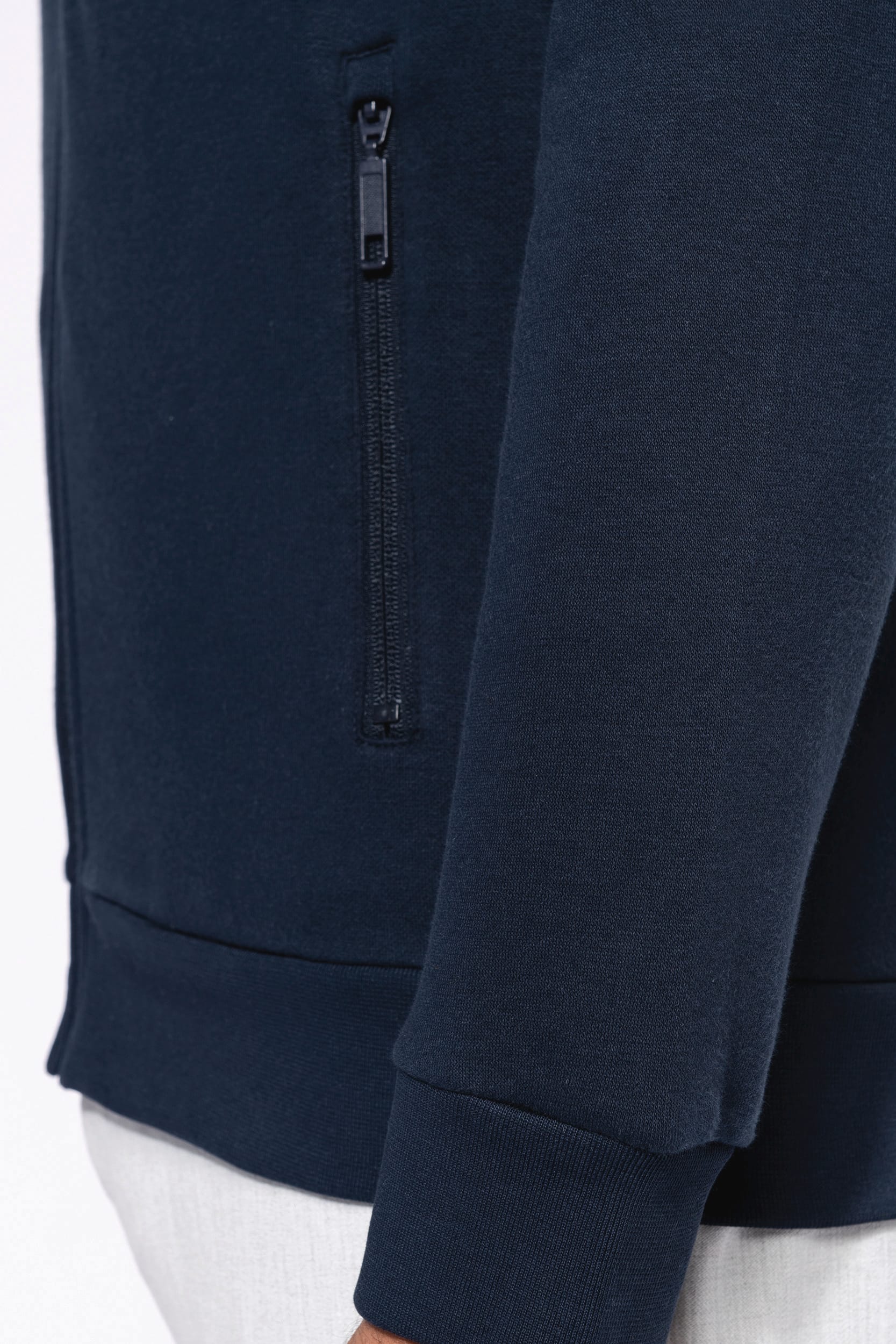 Sweatjacke mit Reißverschluss