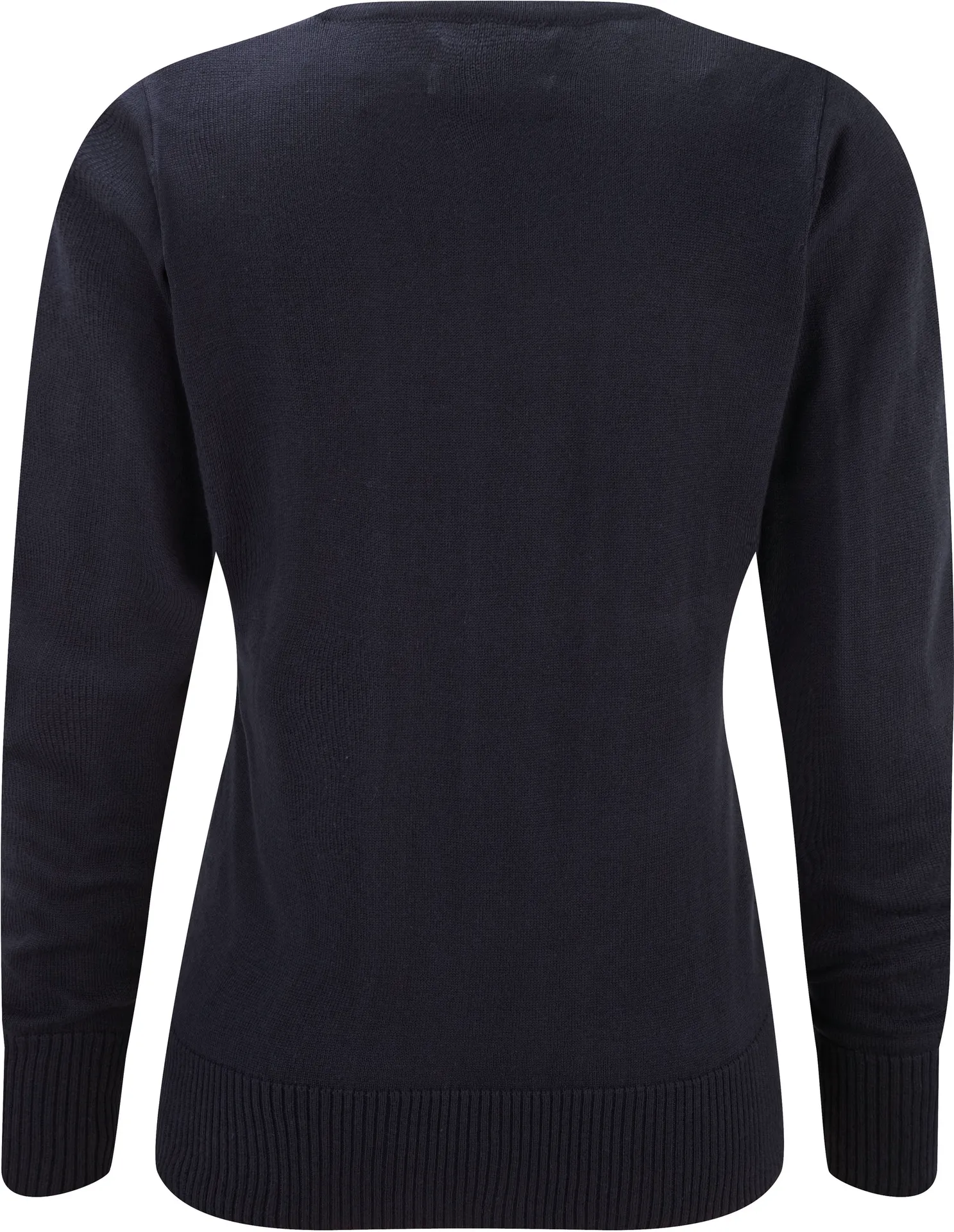 Ladies' V-neck Knitted Pullover