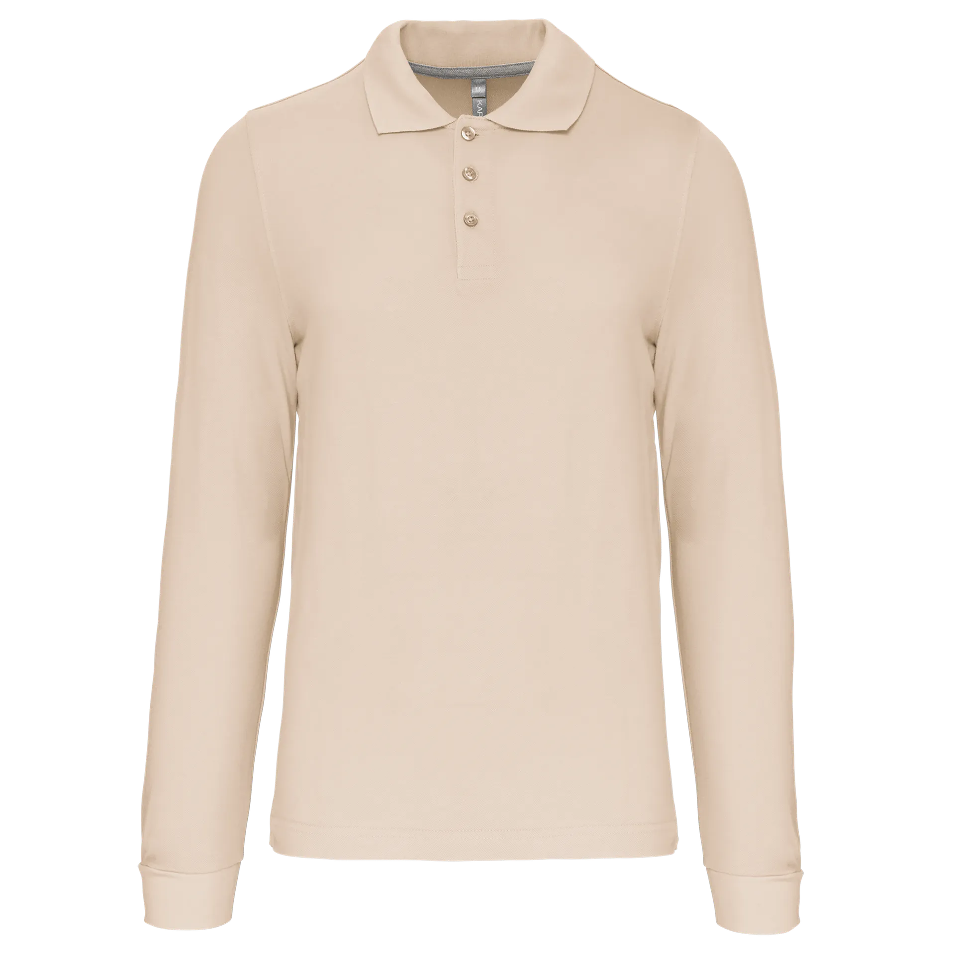 Herren Langarm Poloshirt