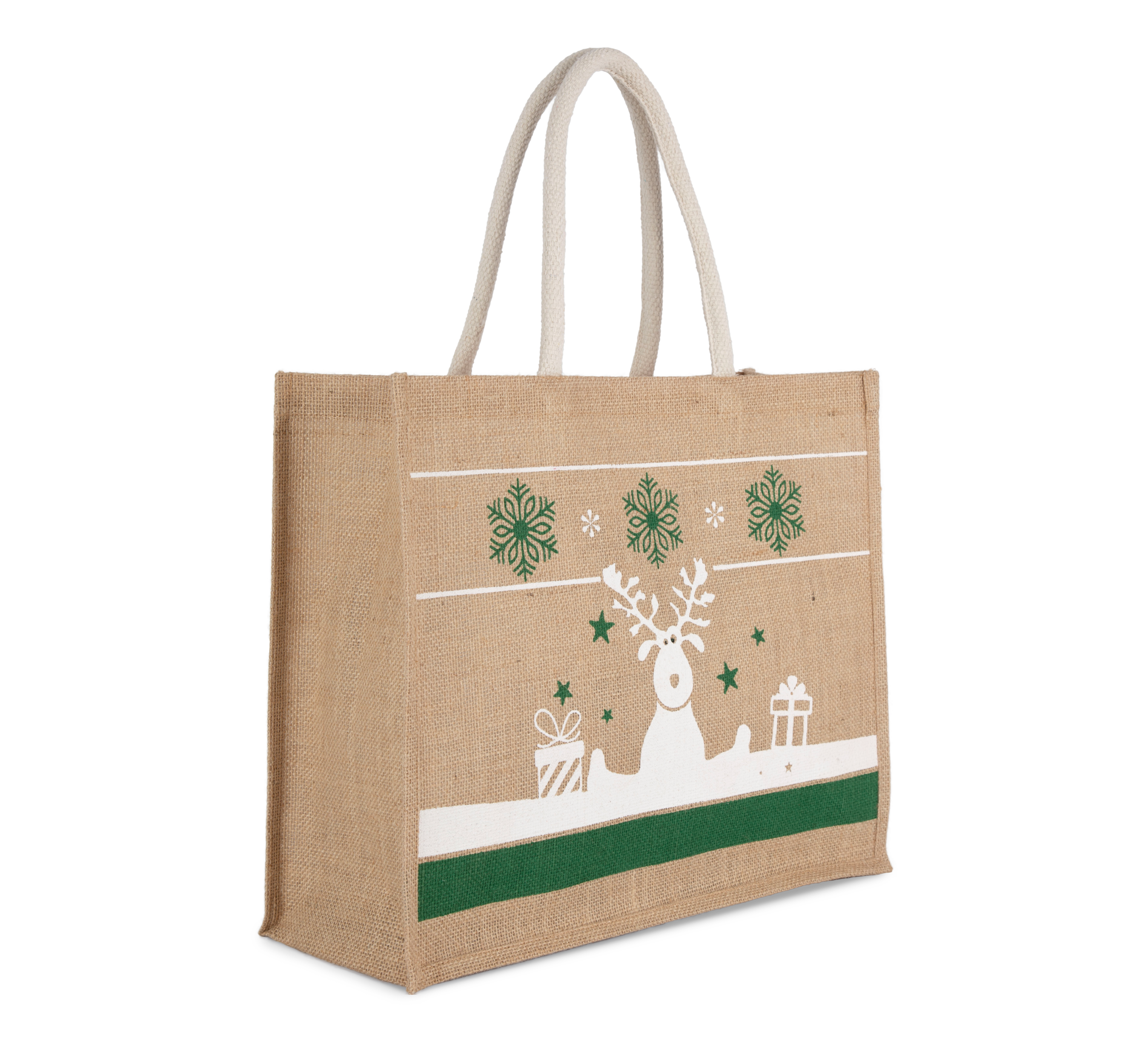 Einkaufstasche mit Weihnachtsmotiven Einkaufstasche mit Weihnachtsmotiven