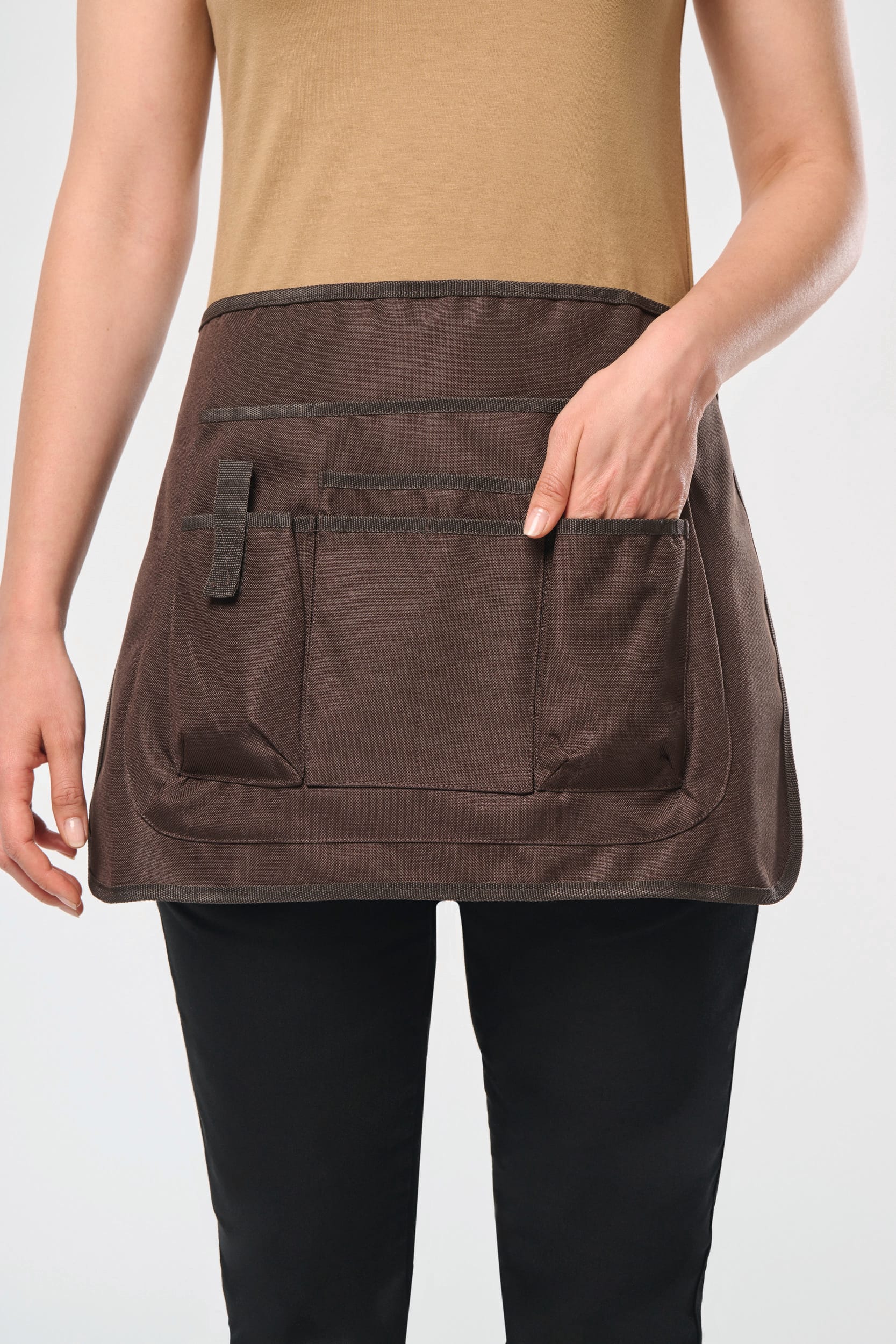 Kurze umweltfreundliche Unisex-Gärtnerschürze