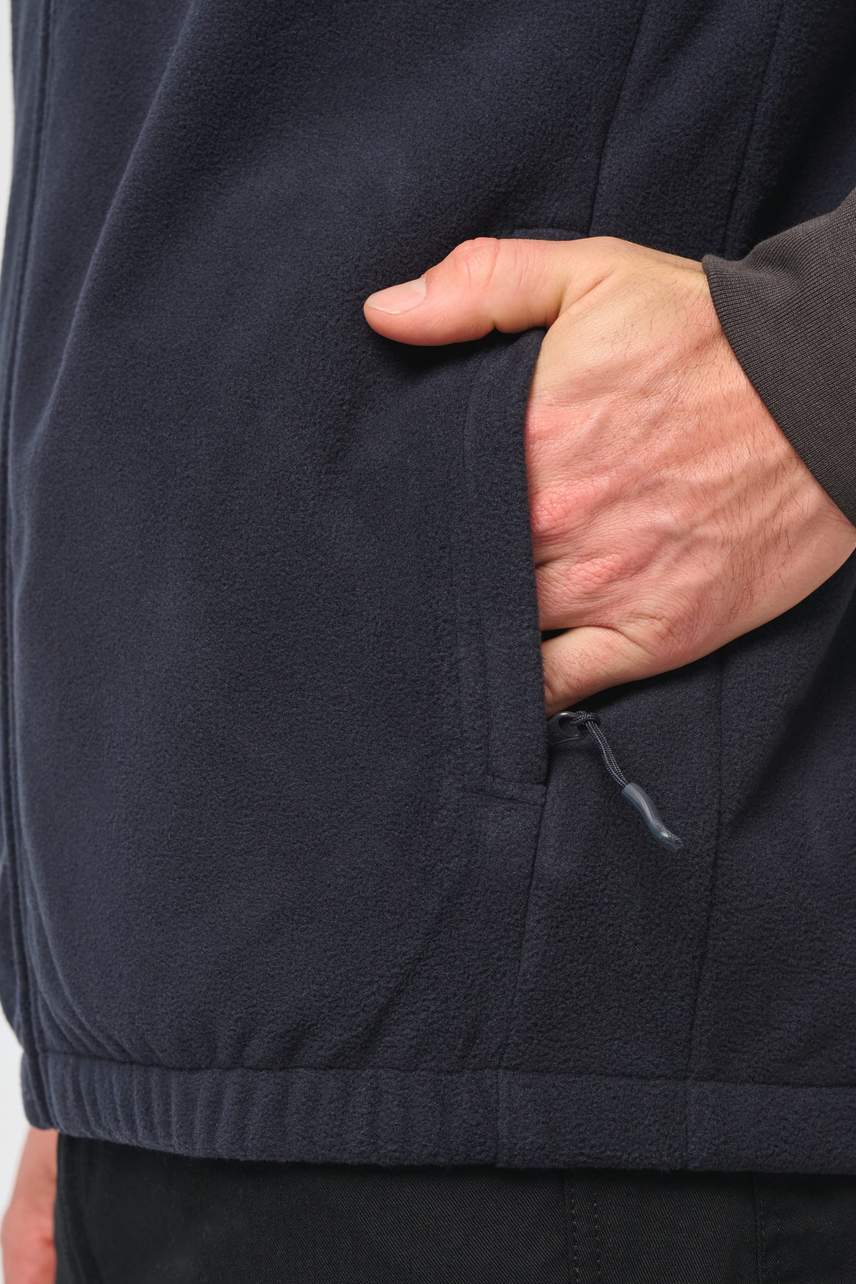 Fleecejacke mit abnehmbaren Ärmeln Fleecejacke mit abnehmbaren Ärmeln