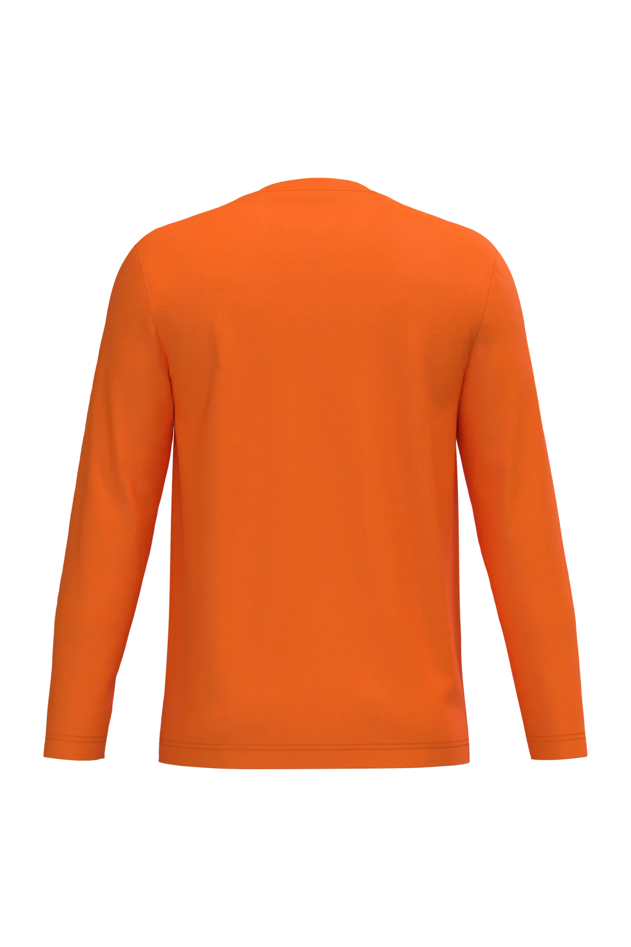 Herren Langarm-T-Shirt Rundhalsausschnitt