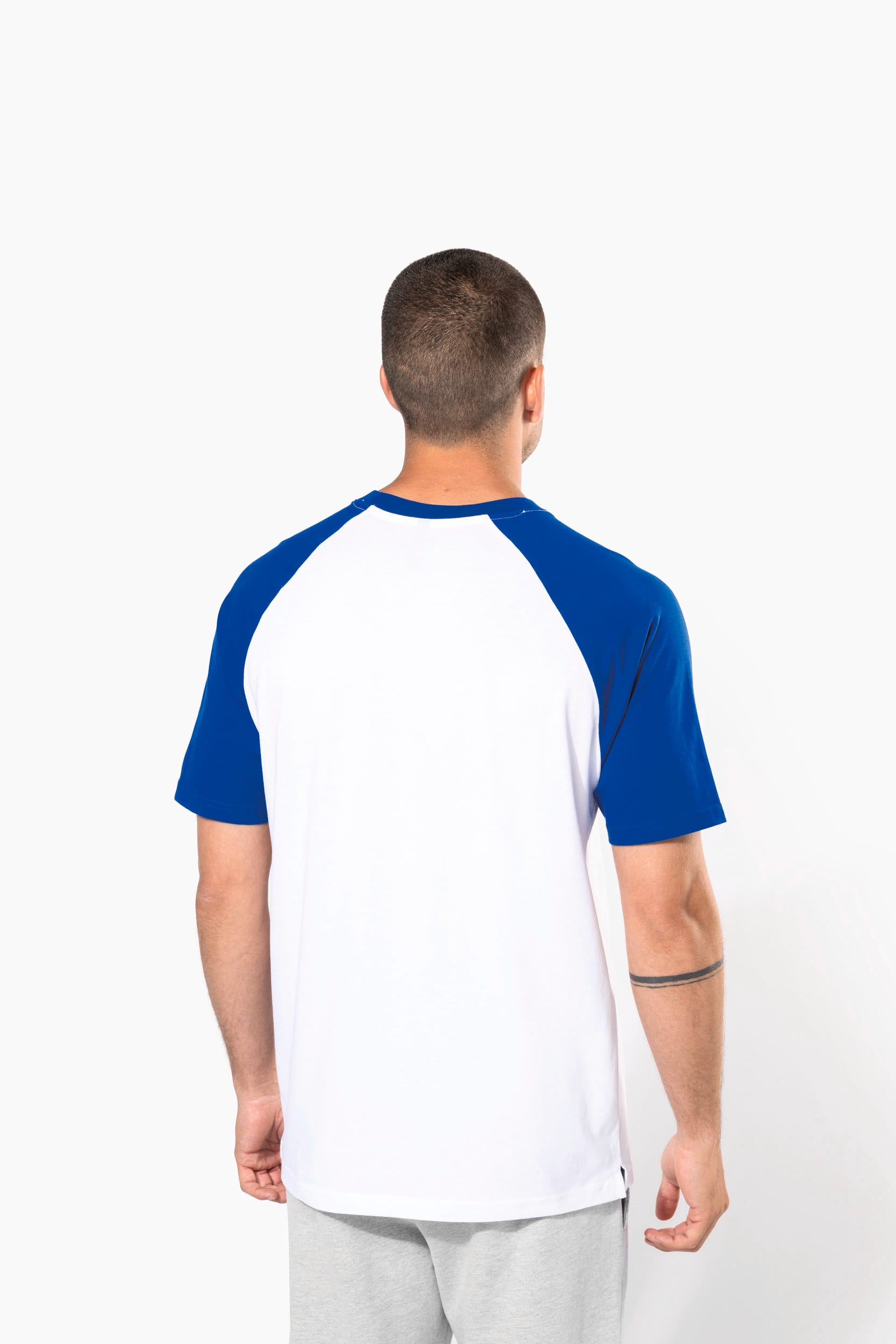 Baseball-Shirt, zweifarbig