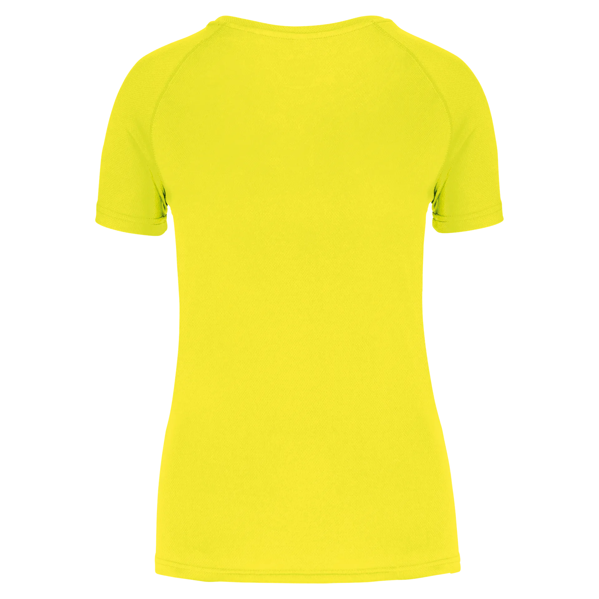 Damen-Sportshirt aus Recyclingmaterial mit Rundhalsausschnitt