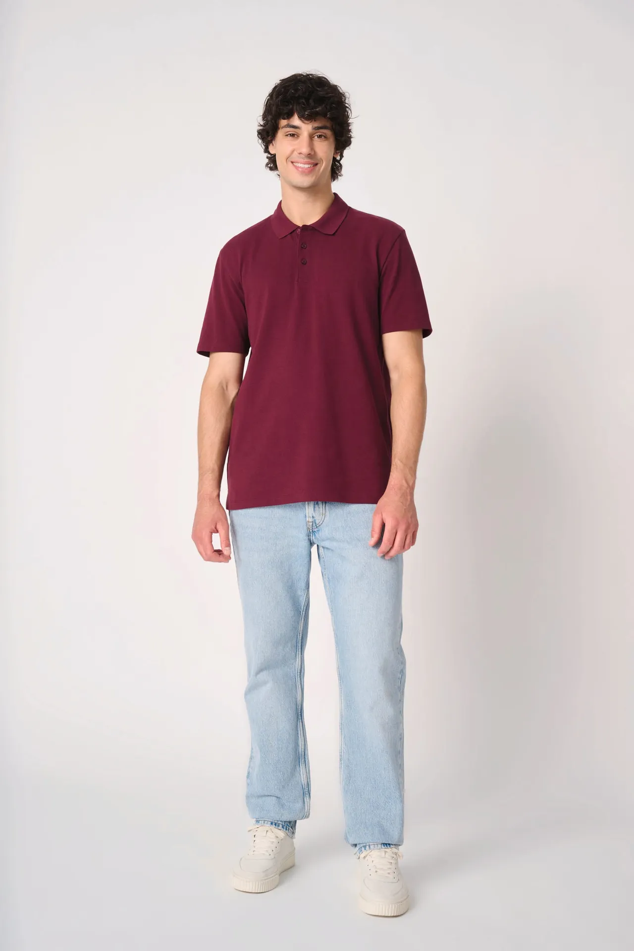 Herren Piqué-Poloshirt