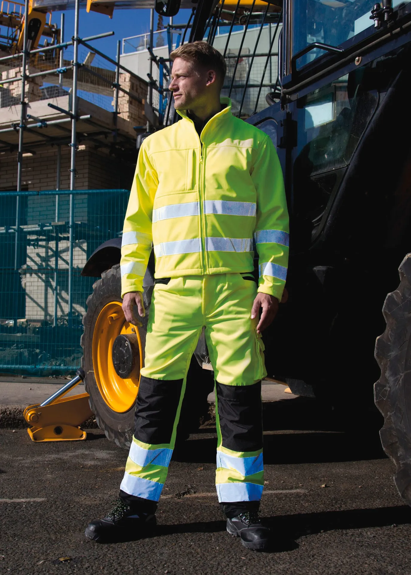 High-viz Soft Shell Jacket