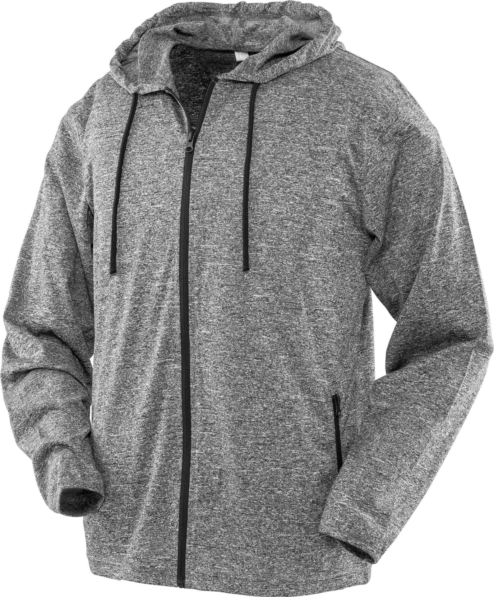 Mens hooded tee-jacket