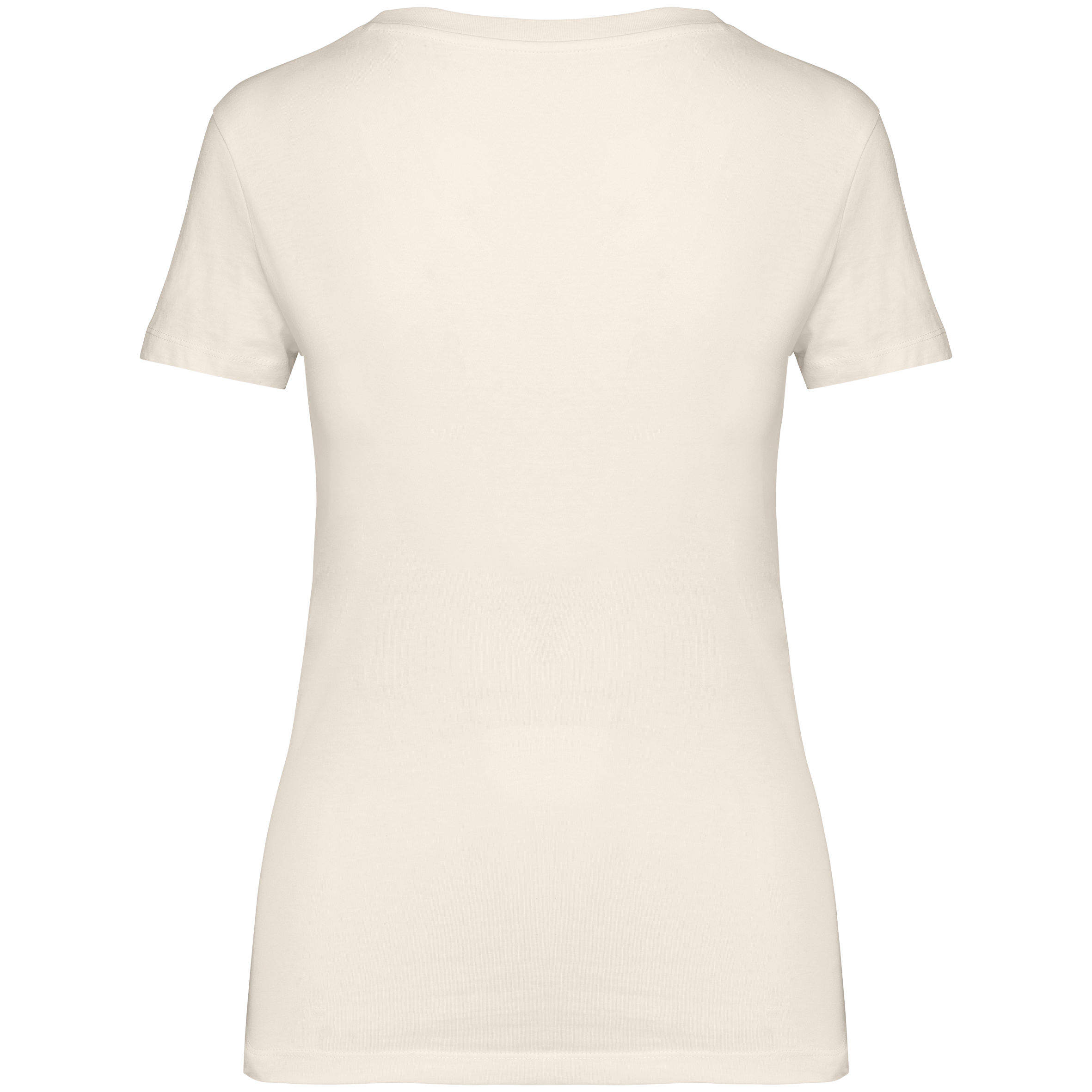 Damen Umweltfreundliches T-Shirt mit V-Ausschnitt