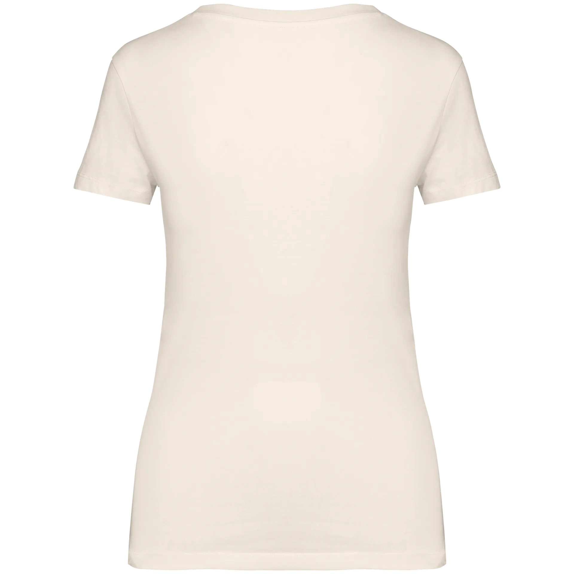 Damen Umweltfreundliches T-Shirt mit V-Ausschnitt