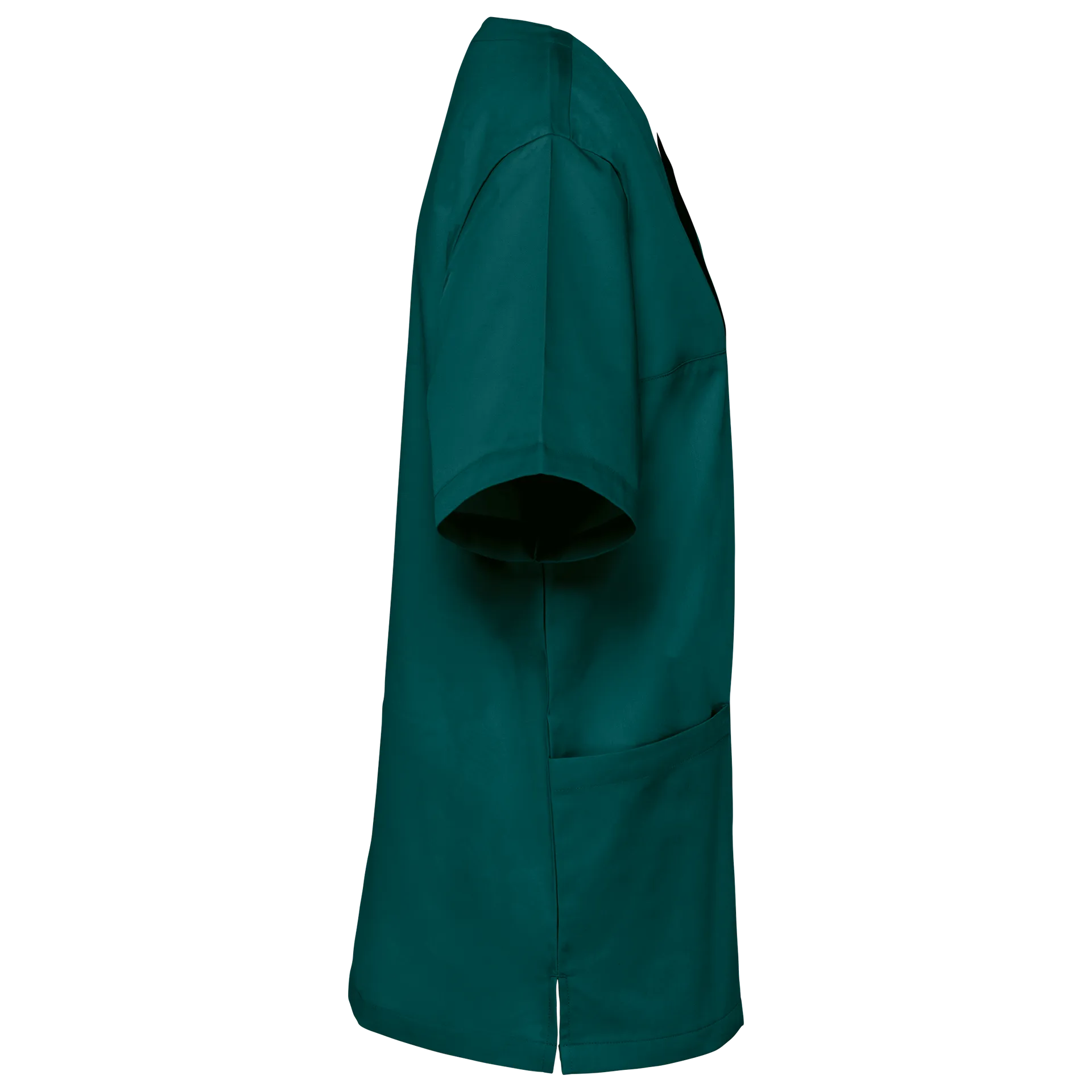 Kurzärmlige Unisex-Tunika aus Baumwollpolyester