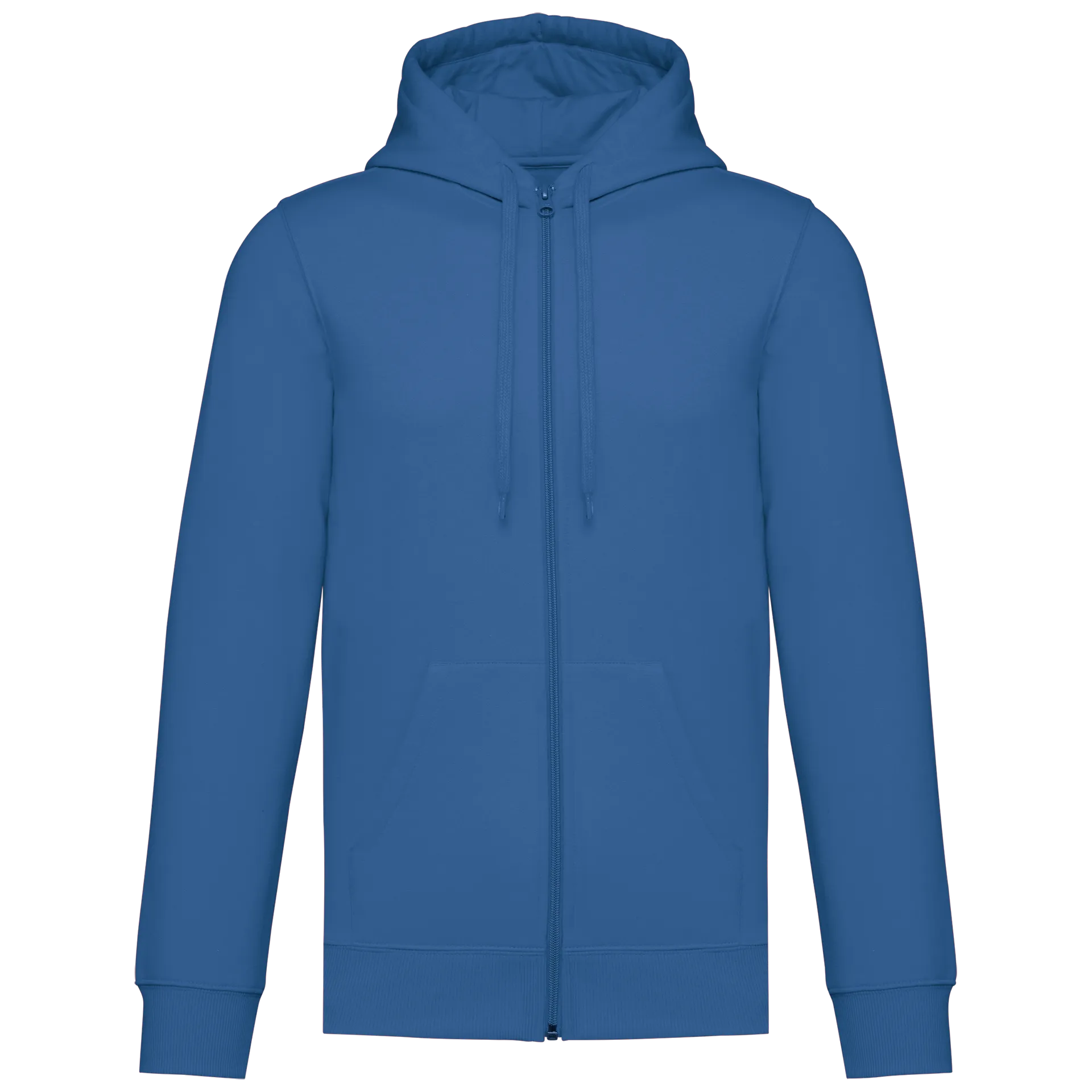 Recyceltes Unisex-Sweatshirt mit Reißverschluss und Kapuze