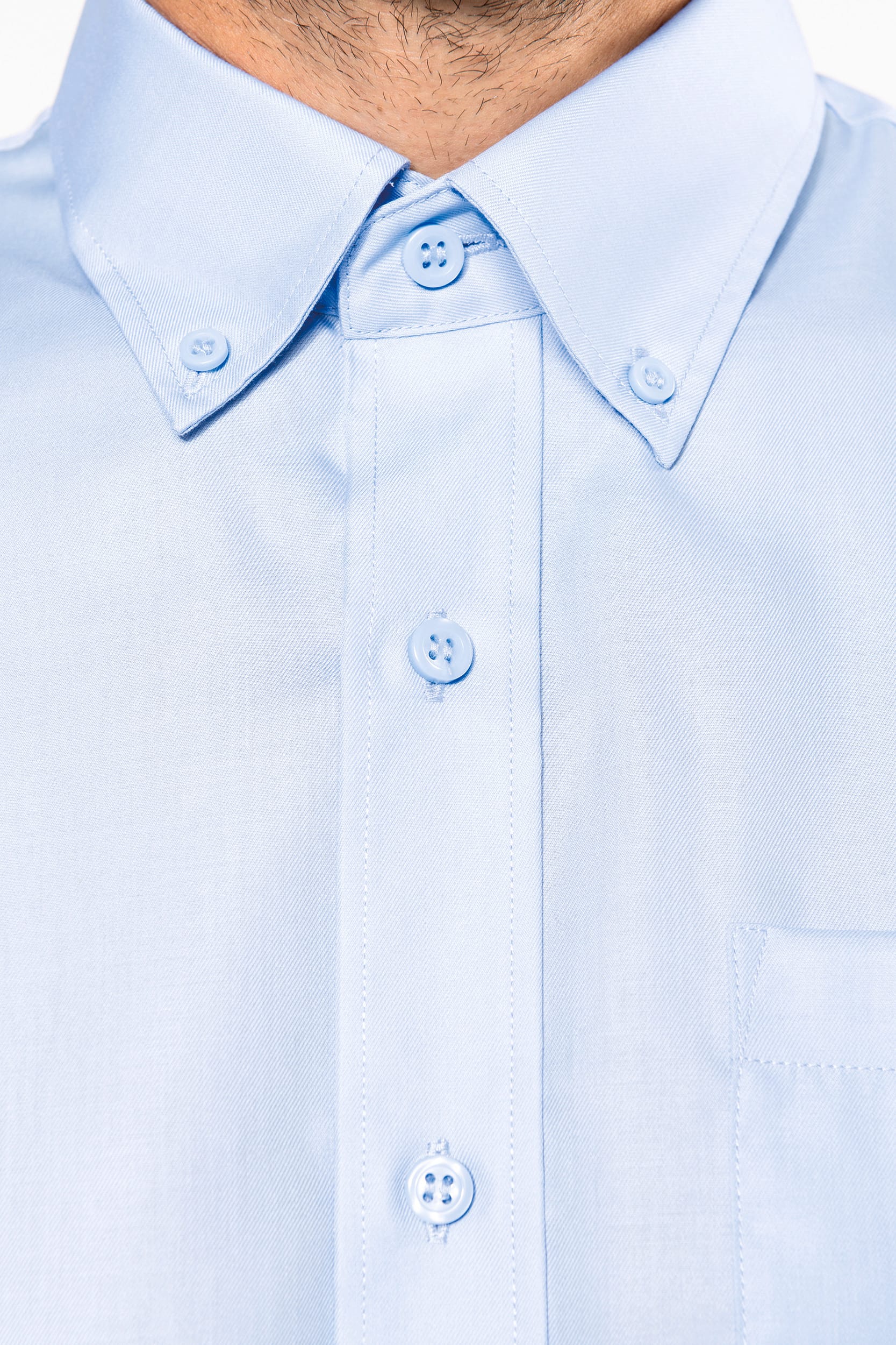 Herren Kurzarmhemd Bügelfrei Micro Twill