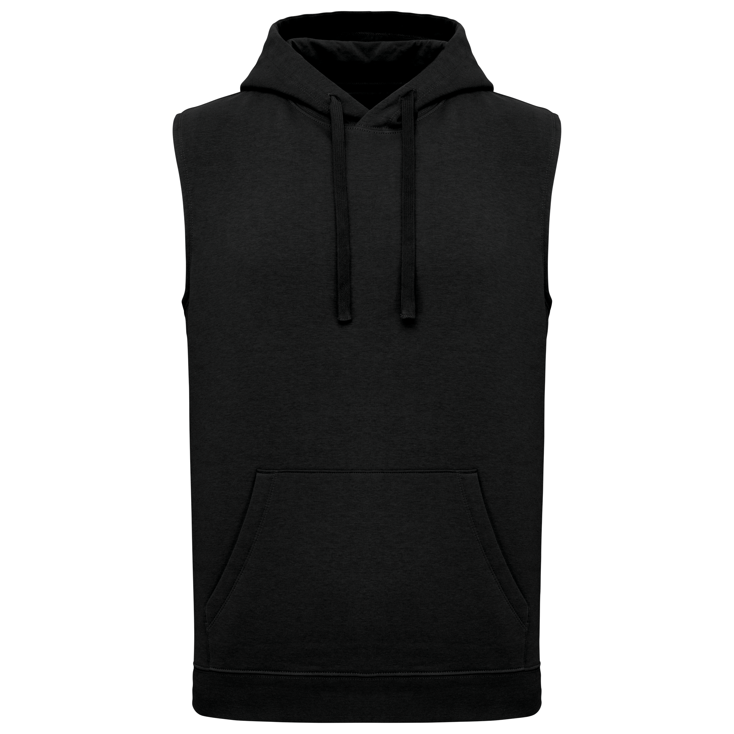 Unisex-Kapuzenpullover ohne Ärmel