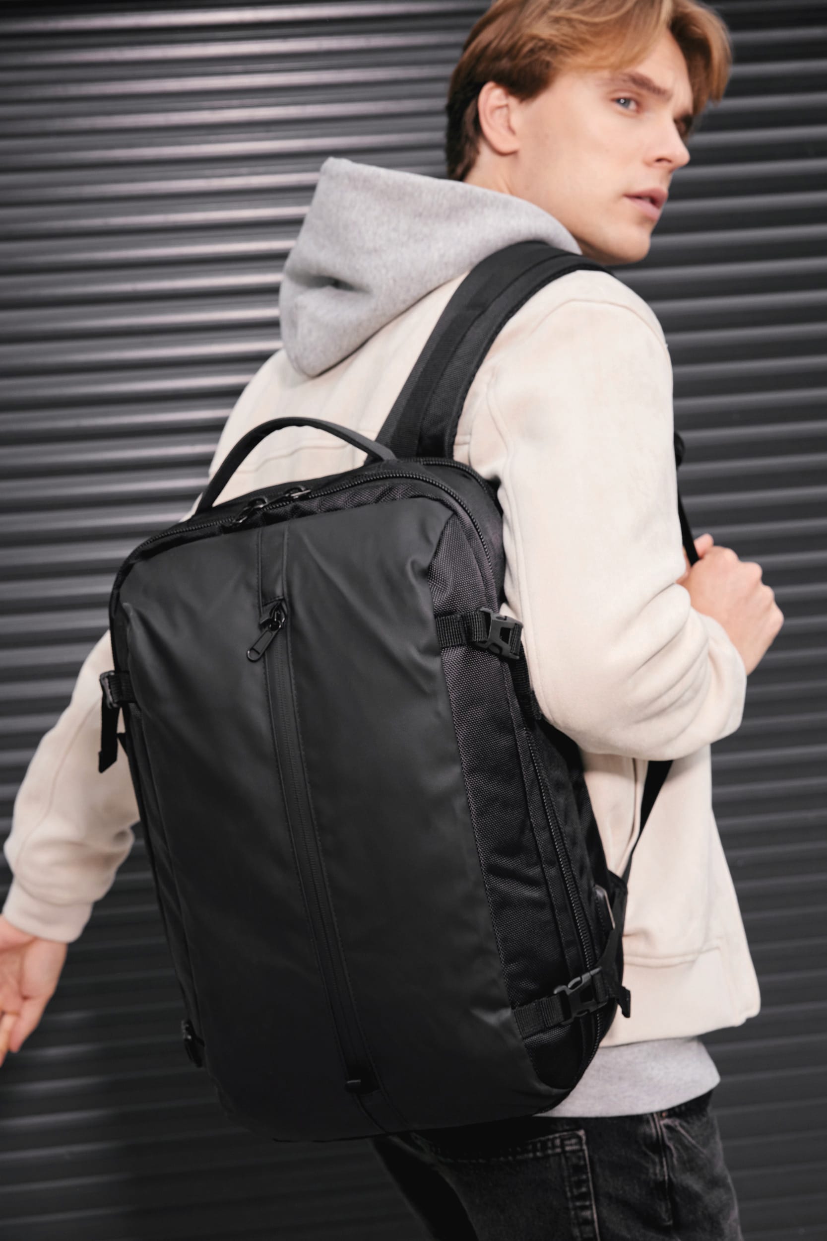 Rucksack mit Trägermaterial für Notebook