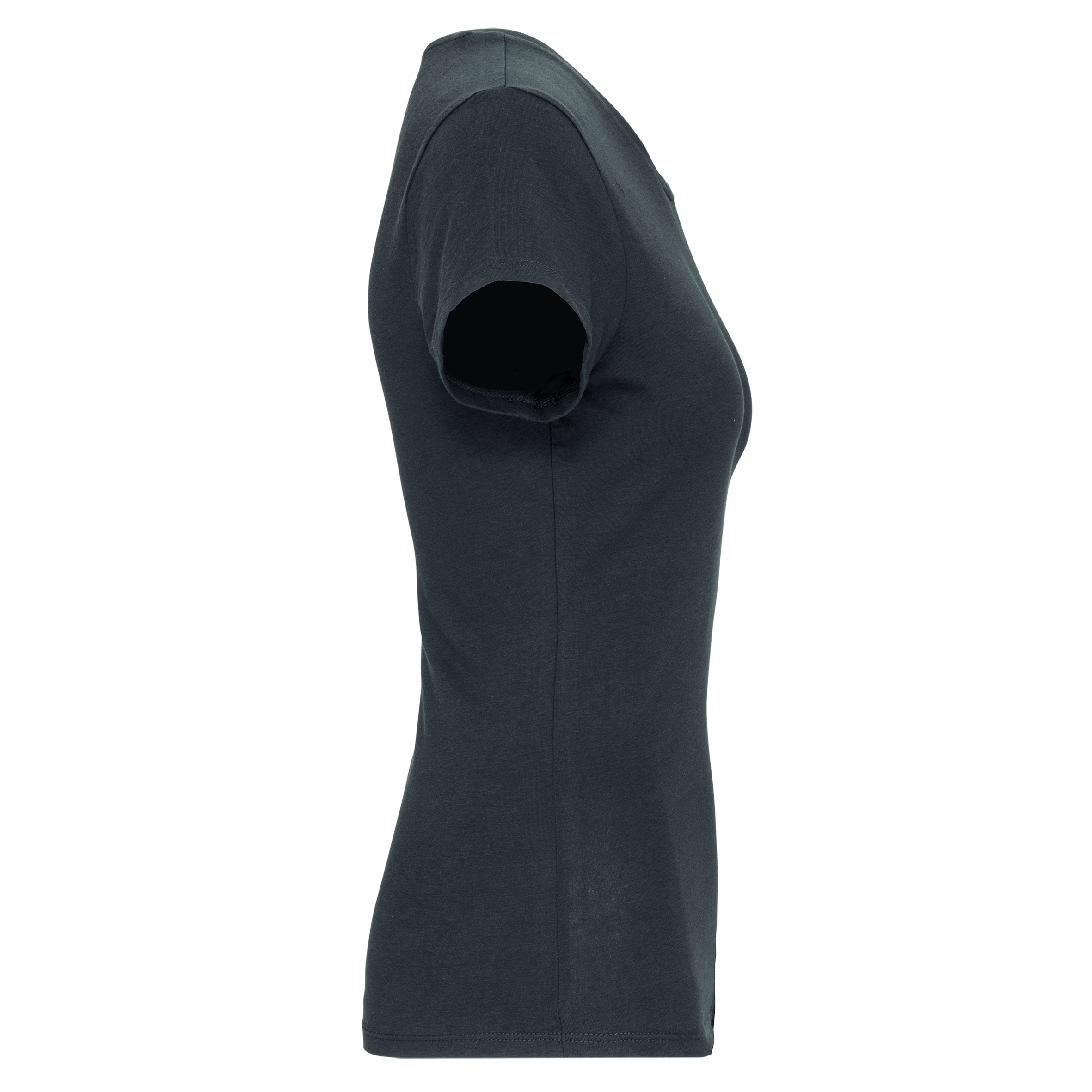 Kurzarm-Damen-T-Shirt mit Rundhalsausschnitt